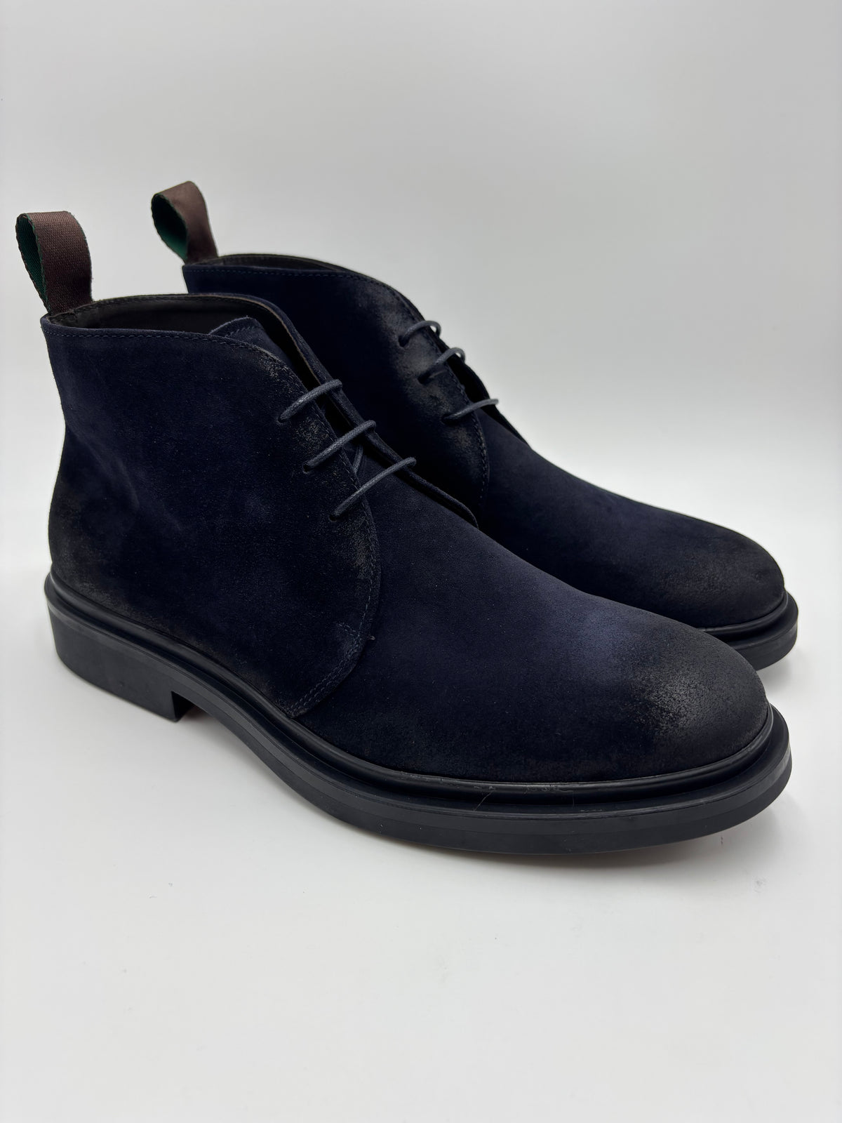 ARTIGIANALI FRENDI 839 POLACCHINO CASHMERE D BLU FUME