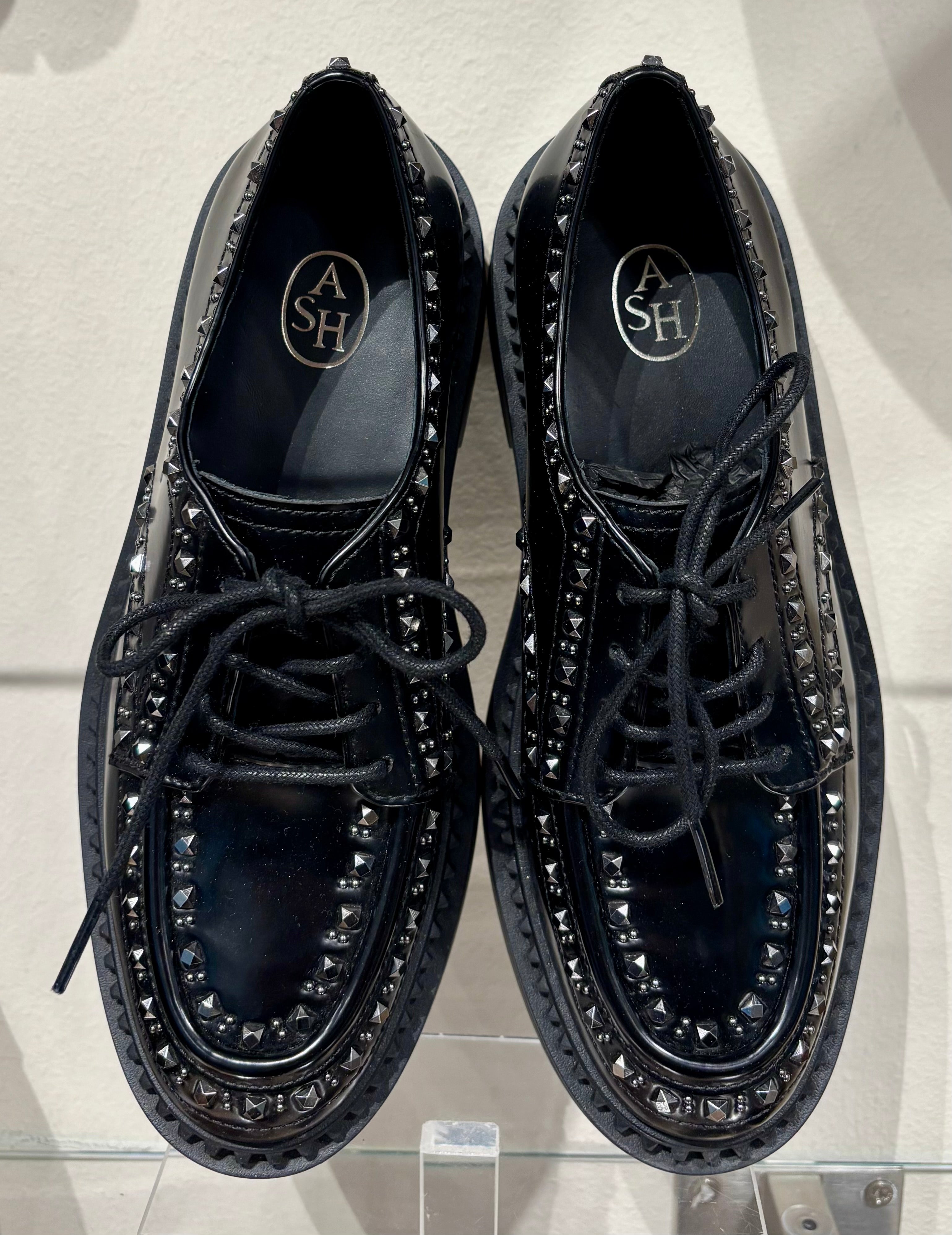 ASH MAX FRANCESINA ESCLUSIVA CON BORCHIE NERO