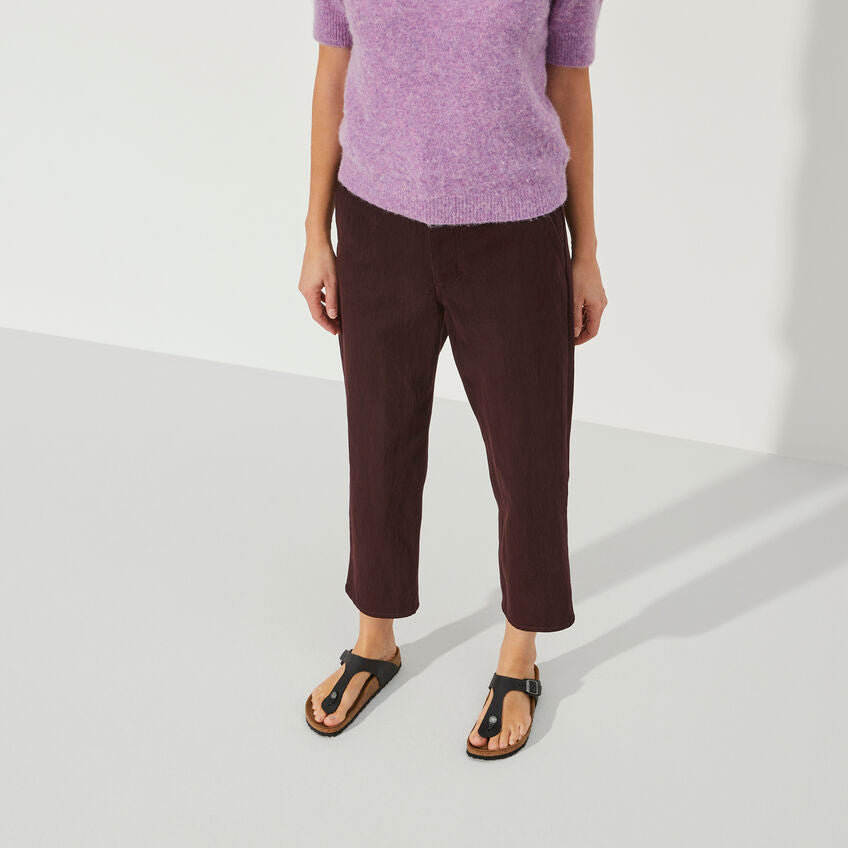 BIRKENSTOCK GIZEH BLACK LEATHER