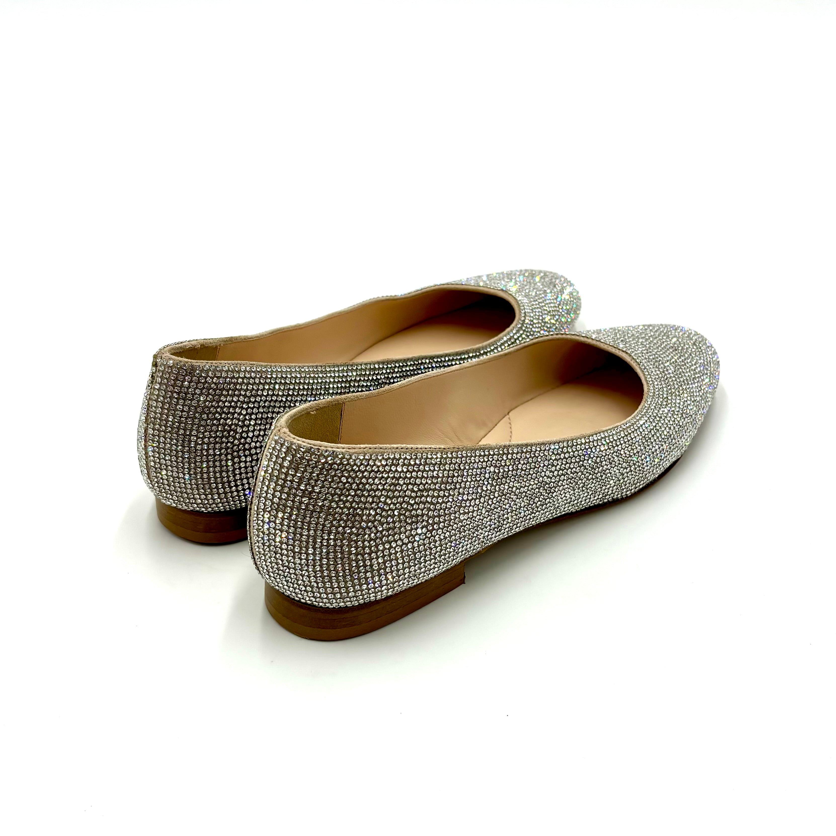 PROSPERINE FLAT  BALLERINA CRYSTAL ARGENTO 2481/OCA