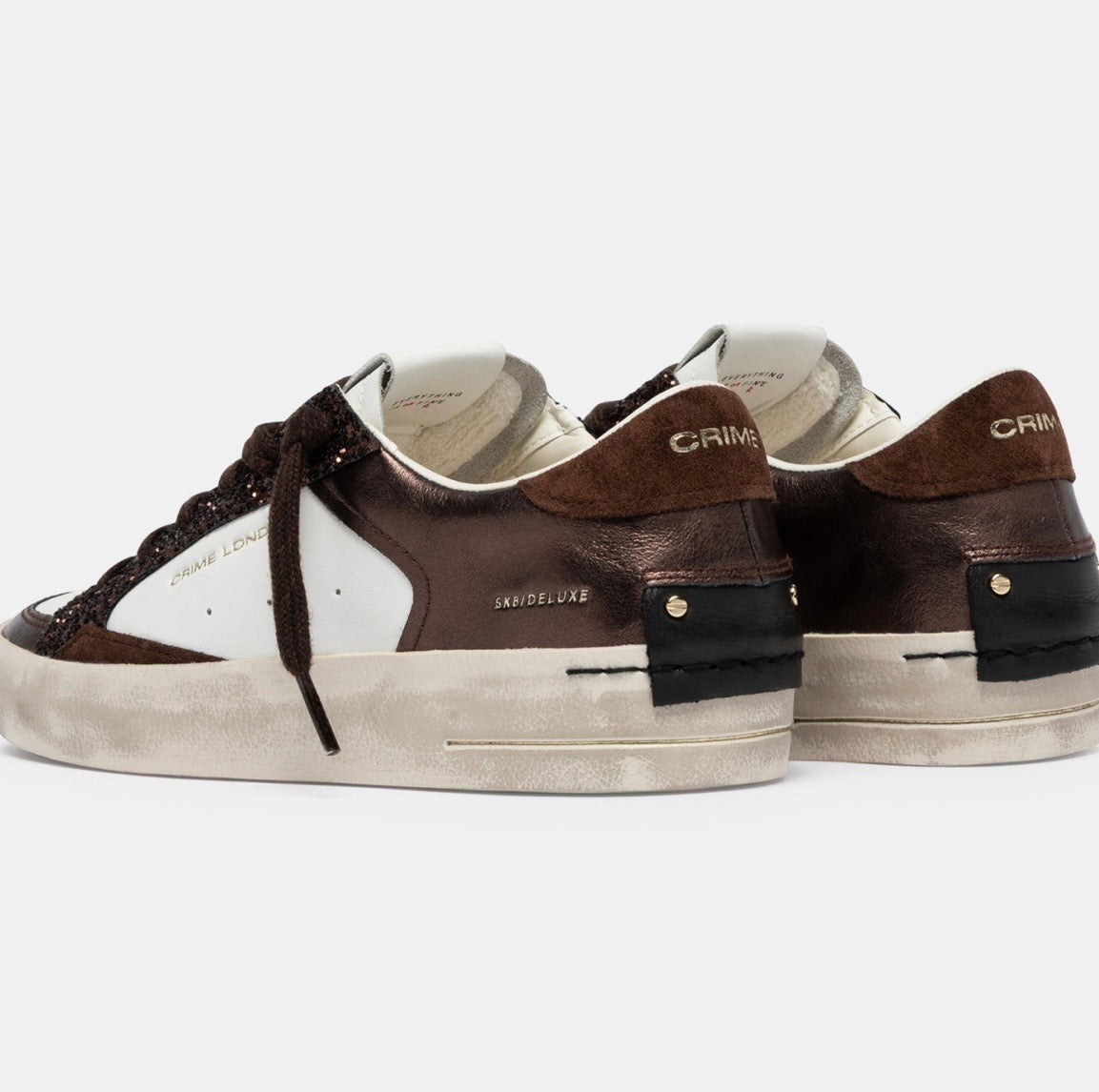 CRIME LONDON SNEAKER SKATE COCOA MIST 23103AA9