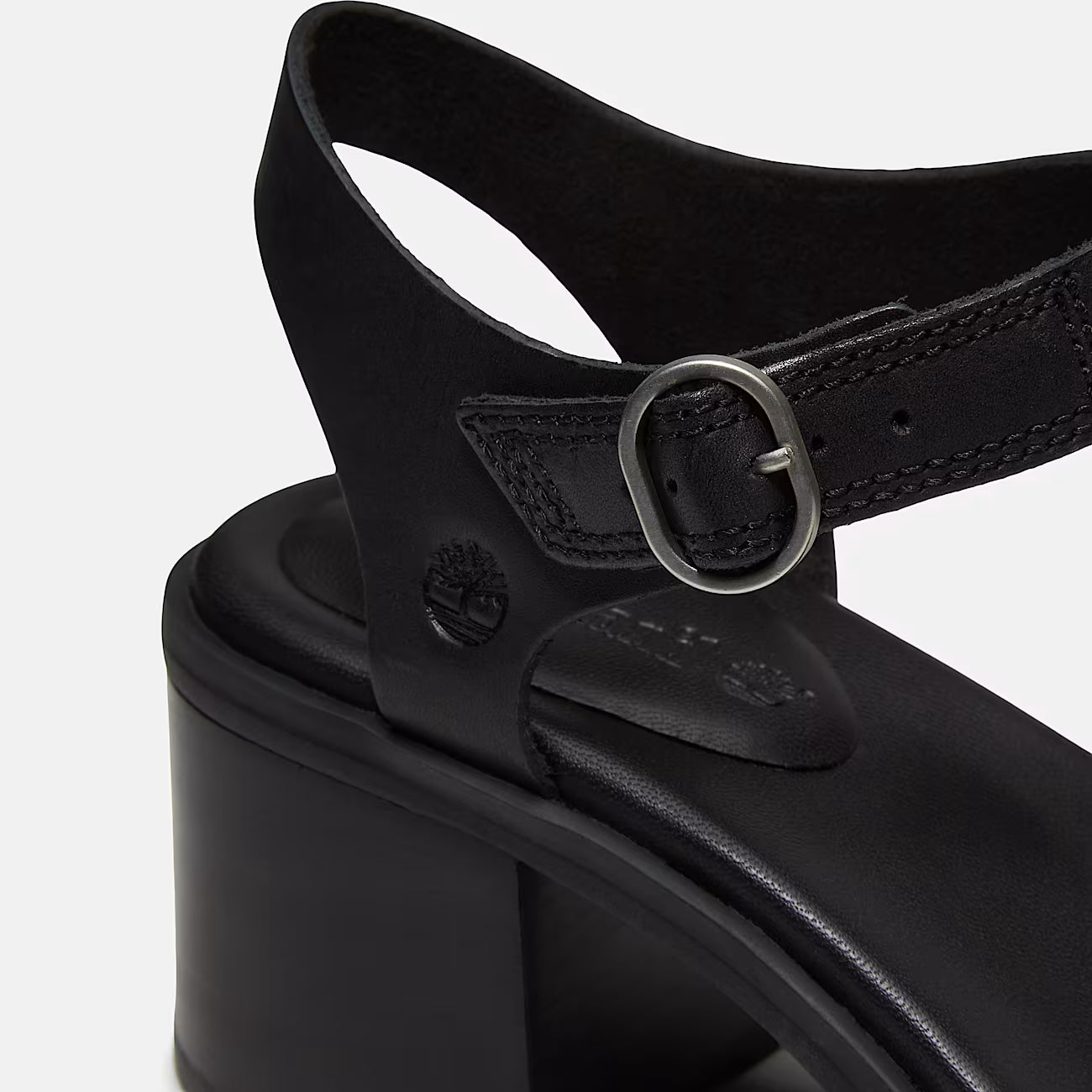 TIMBERLAND SANDALO BELLEVAUX BACKSTRAP SANDAL BLACK FULL GRAIN
