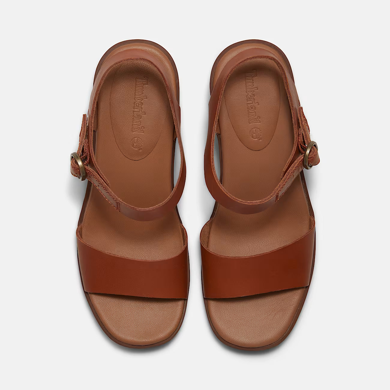TIMBERLAND SANDALO BELLEVAUX BACKSTRAP SANDAL MEDIUM BROWN FULL GRAIN