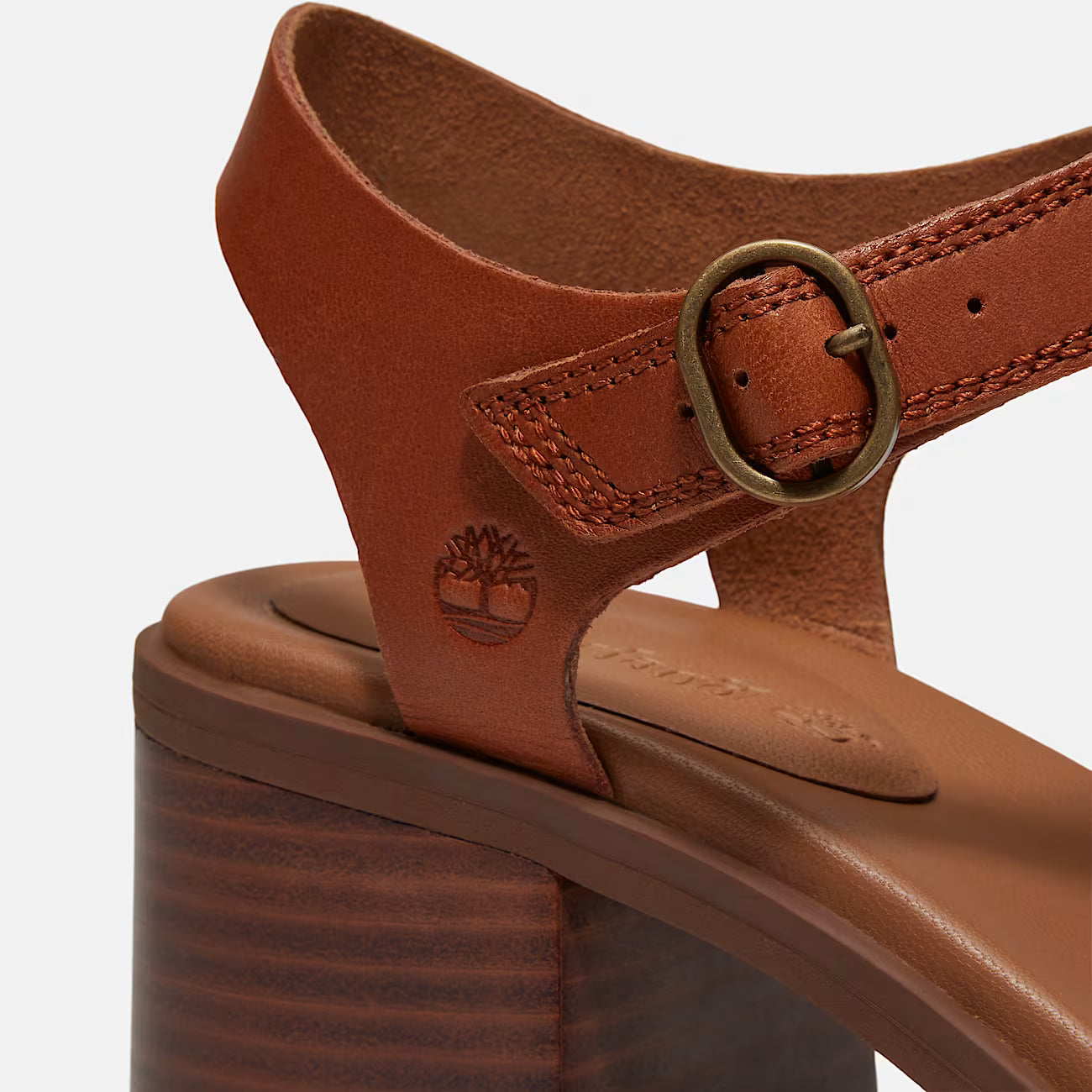 TIMBERLAND SANDALO BELLEVAUX BACKSTRAP SANDAL MEDIUM BROWN FULL GRAIN