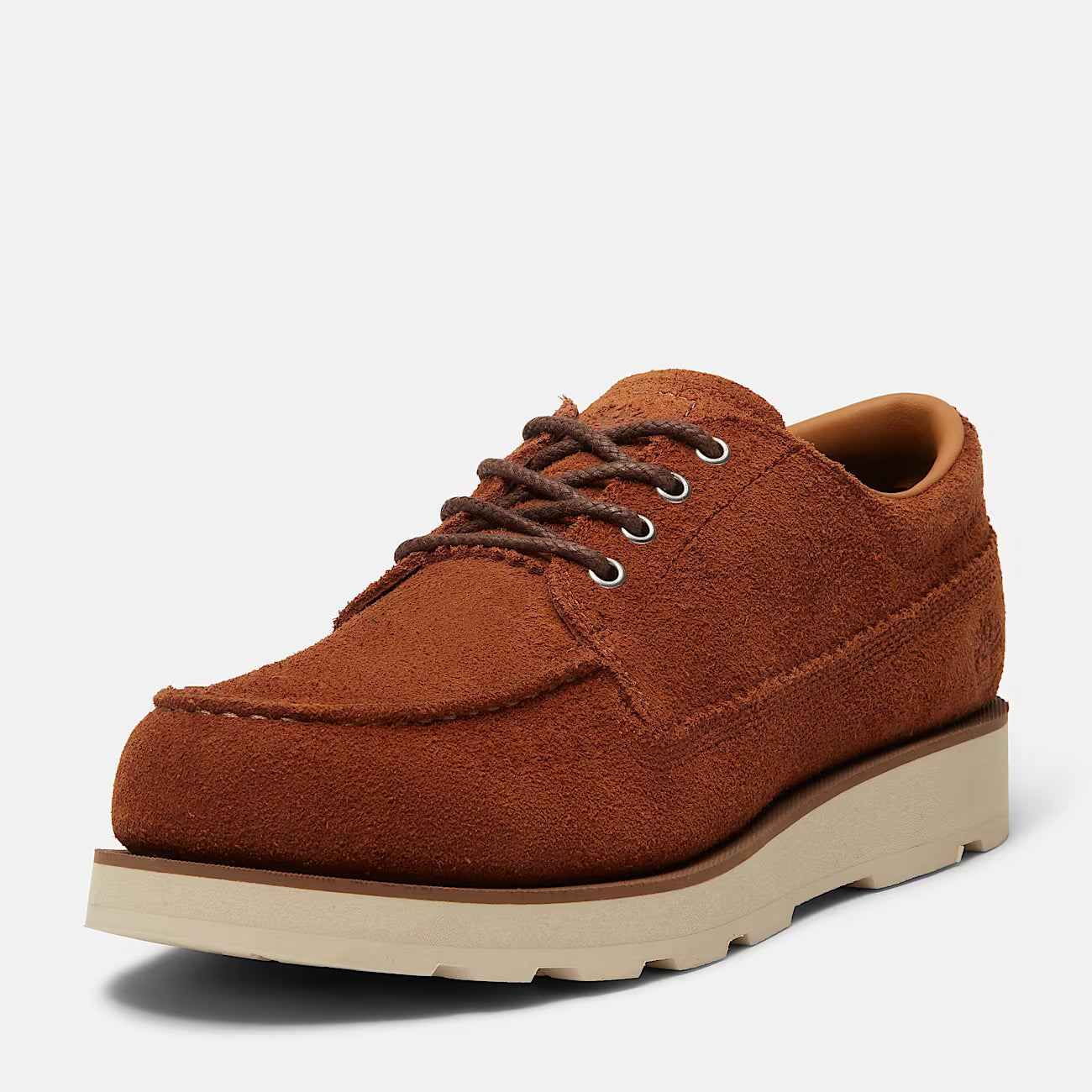 TIMBERLAND BRITTON MILLS LACE UP SHOE RUST SUEDE