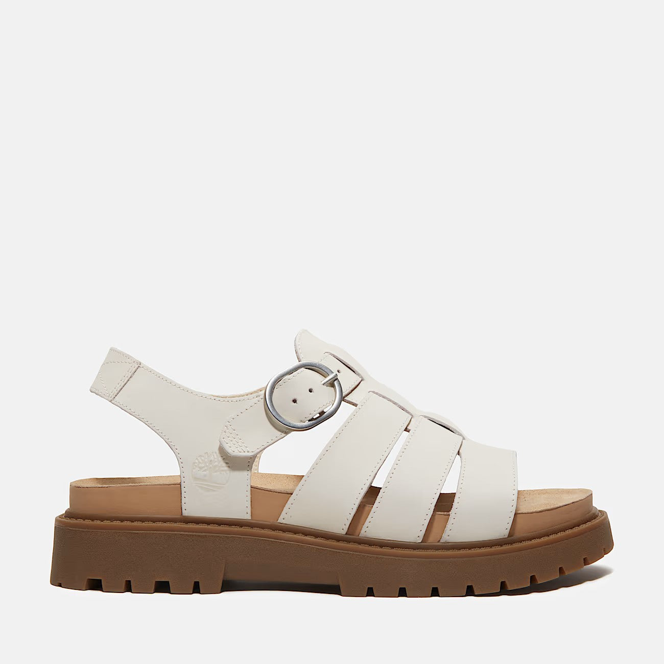 TIMBERLAND clairemont way fisherman sandal natural nubuck