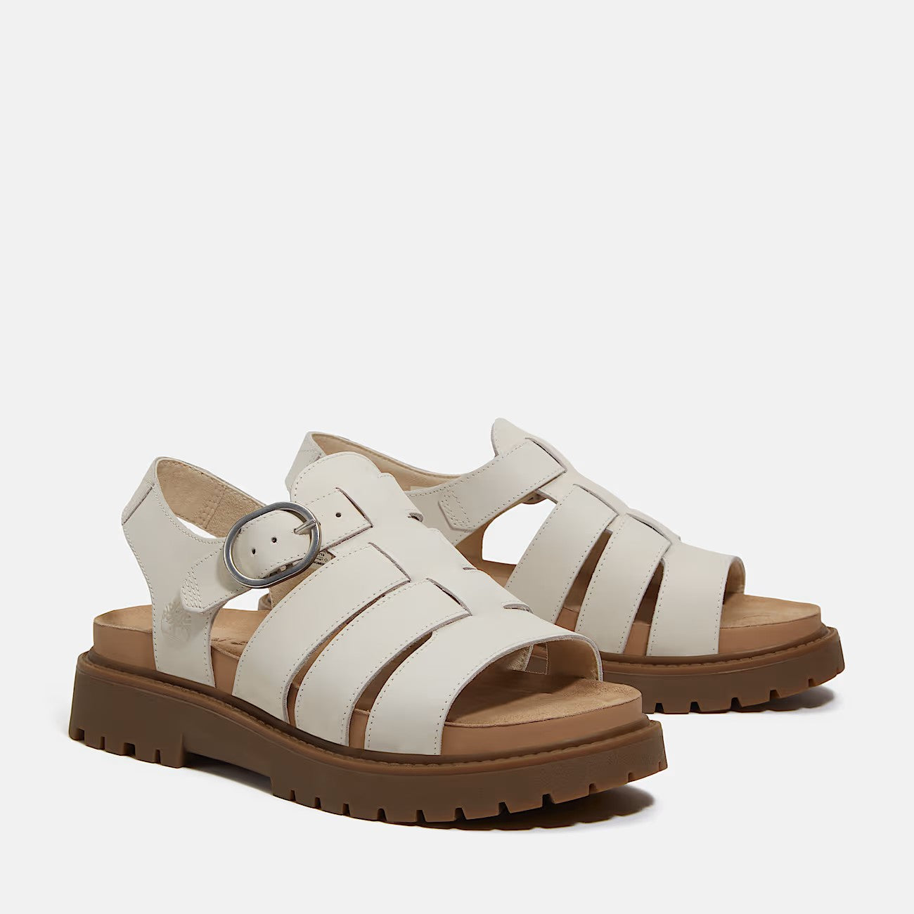 TIMBERLAND clairemont way fisherman sandal natural nubuck