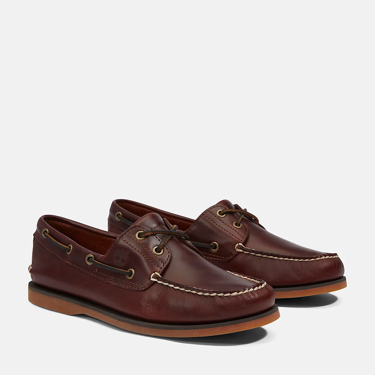 TIMBERLAND VELA CLASSIC BOAT SHOE BROWN ( BORDO') SUOLA MIELE