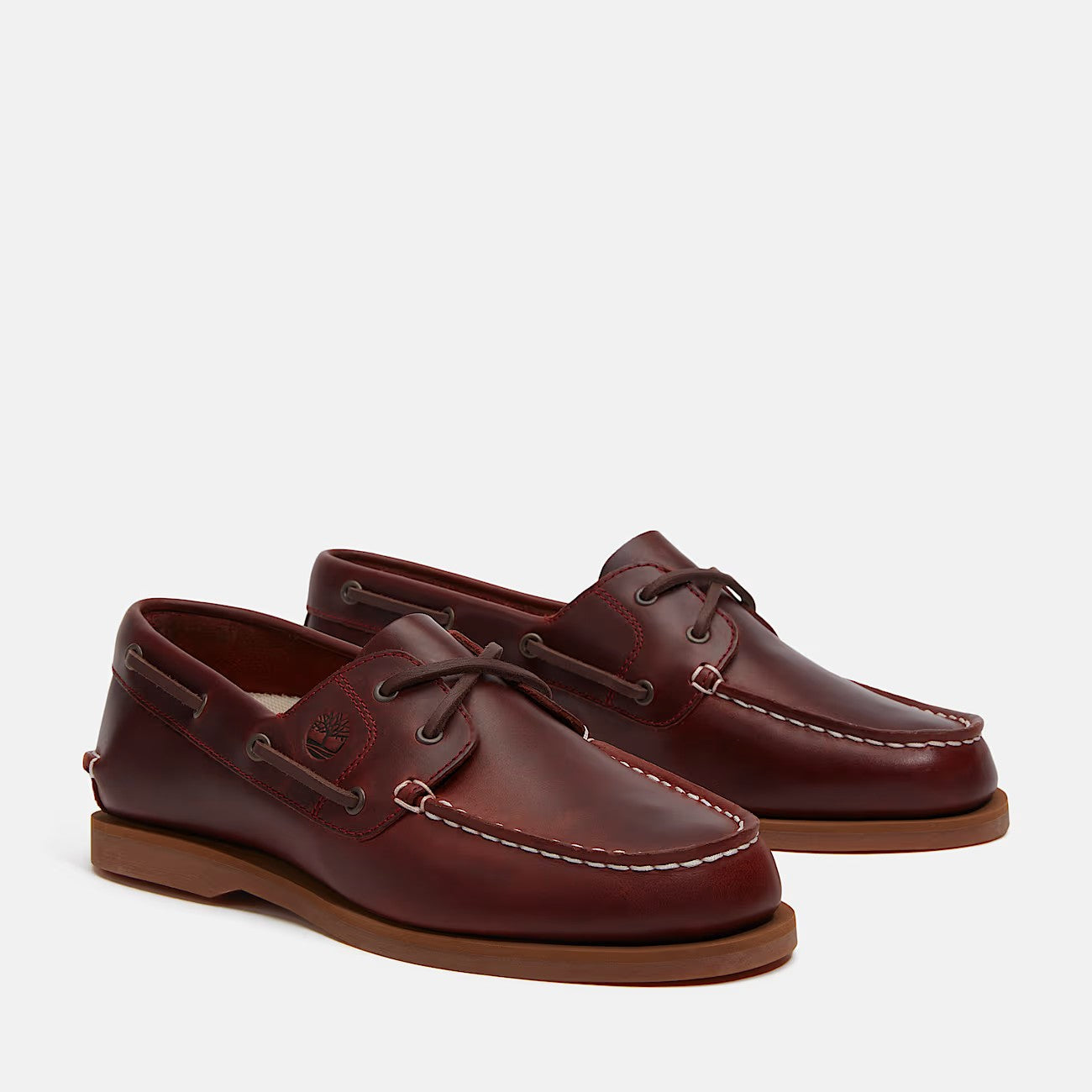 TIMBERLAND VELA CLASSIC BOAT SHOE BURGUNDY FULL GRAIN