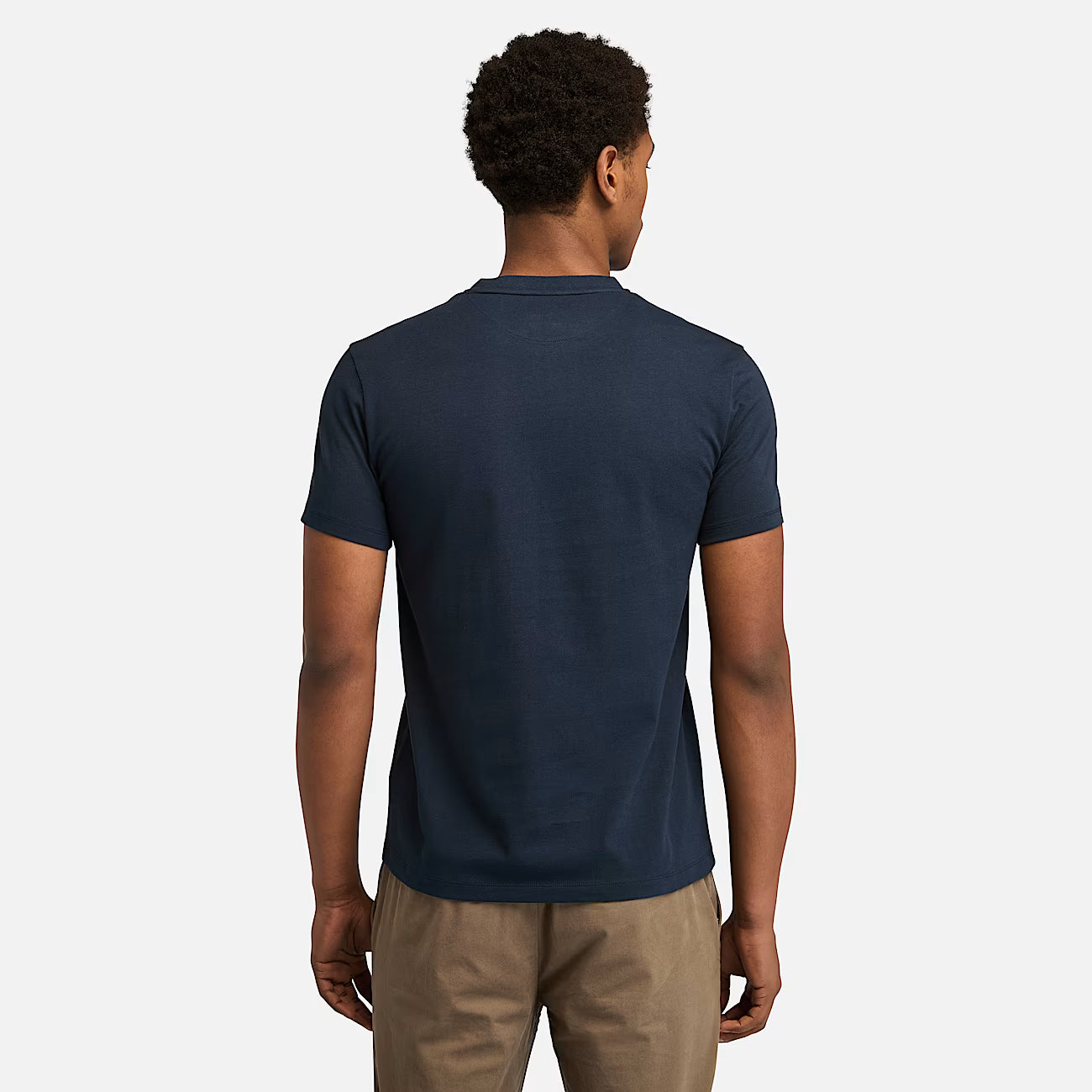 TIMBERLAND T-SHIRT MANICA CORTA LOGO CUORE BLU SCURO