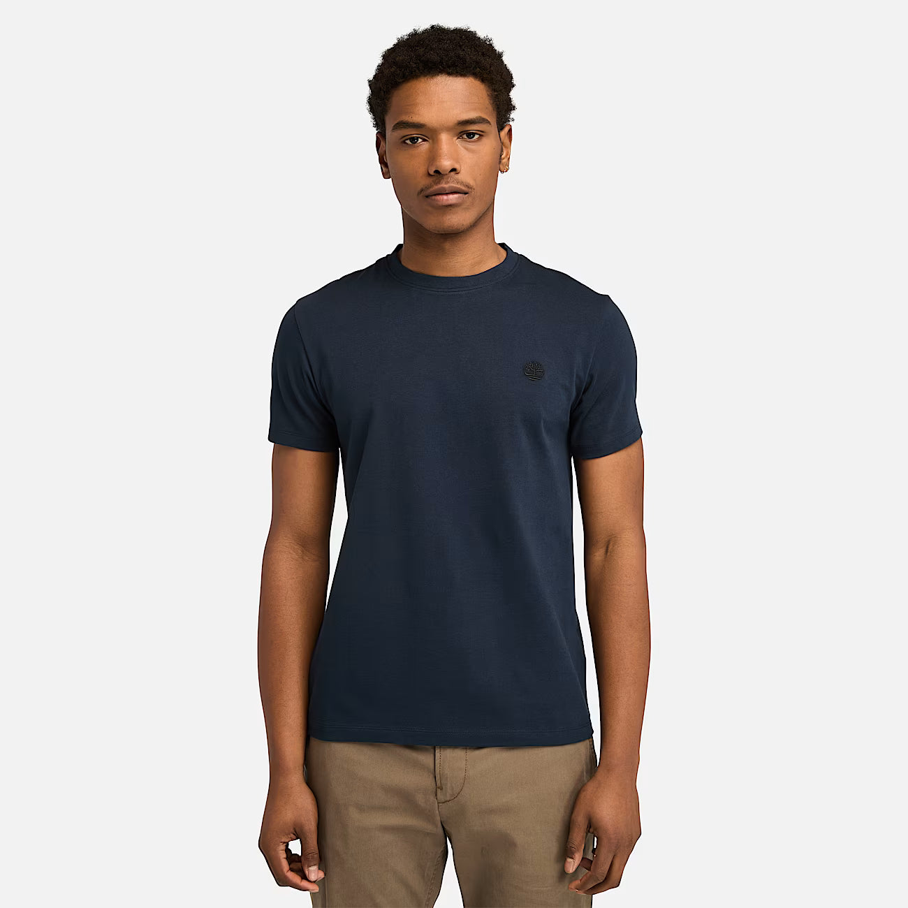 TIMBERLAND T-SHIRT MANICA CORTA LOGO CUORE BLU SCURO