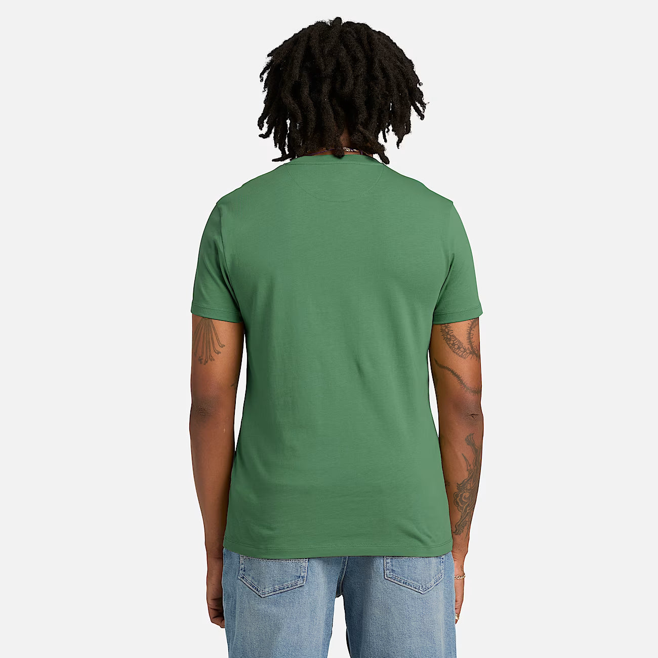 TIMBERLAND T-SHIRT MANICA CORTA LOGO CUORE VERDE