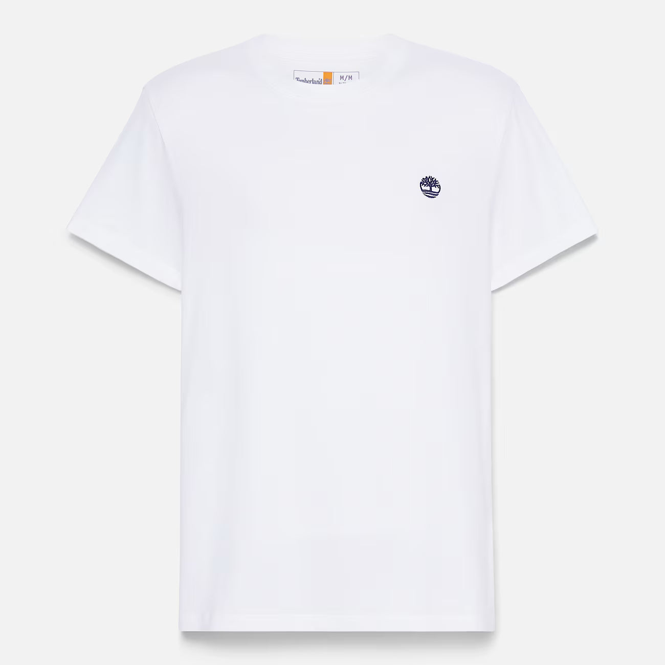 TIMBERLAND T-SHIRT MANICA CORTA LOGO CUORE BIANCO