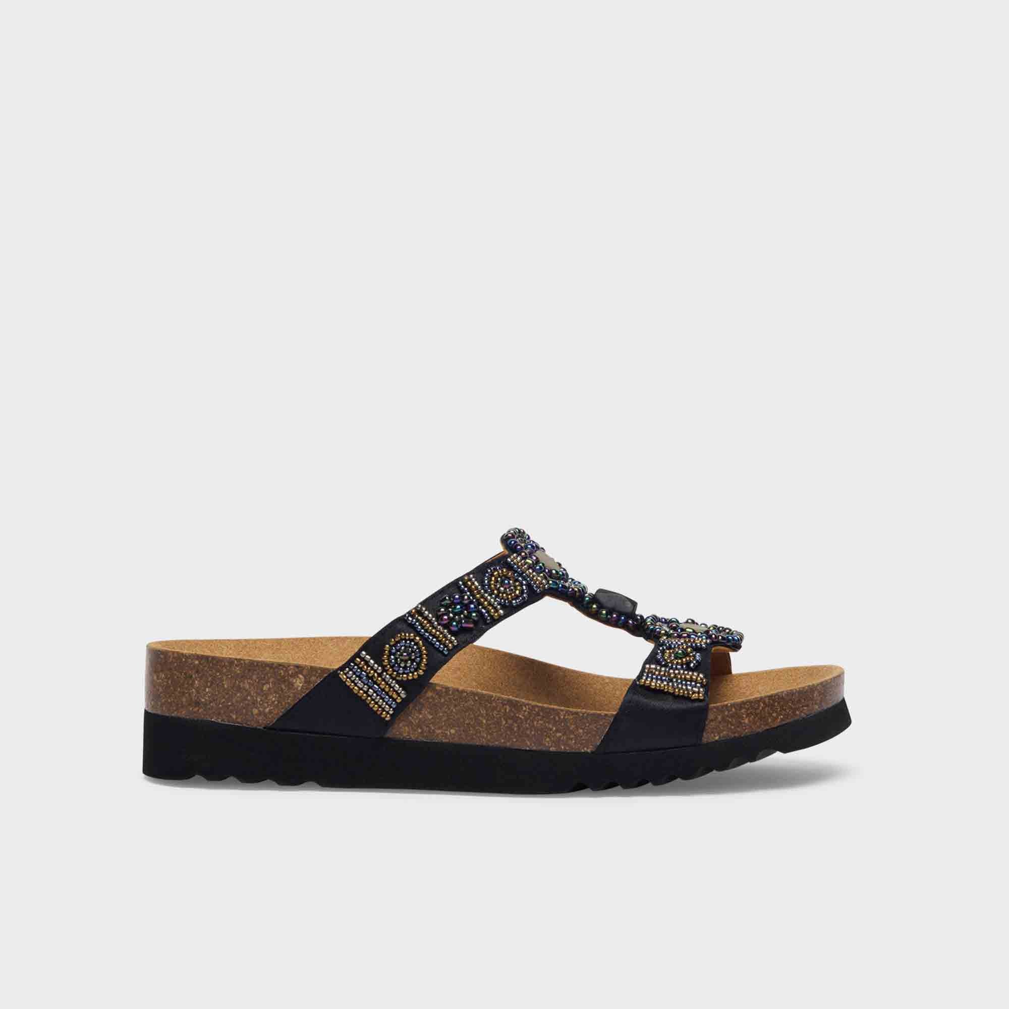 SCHOLL NEW BOGOTA WEDGE NERO