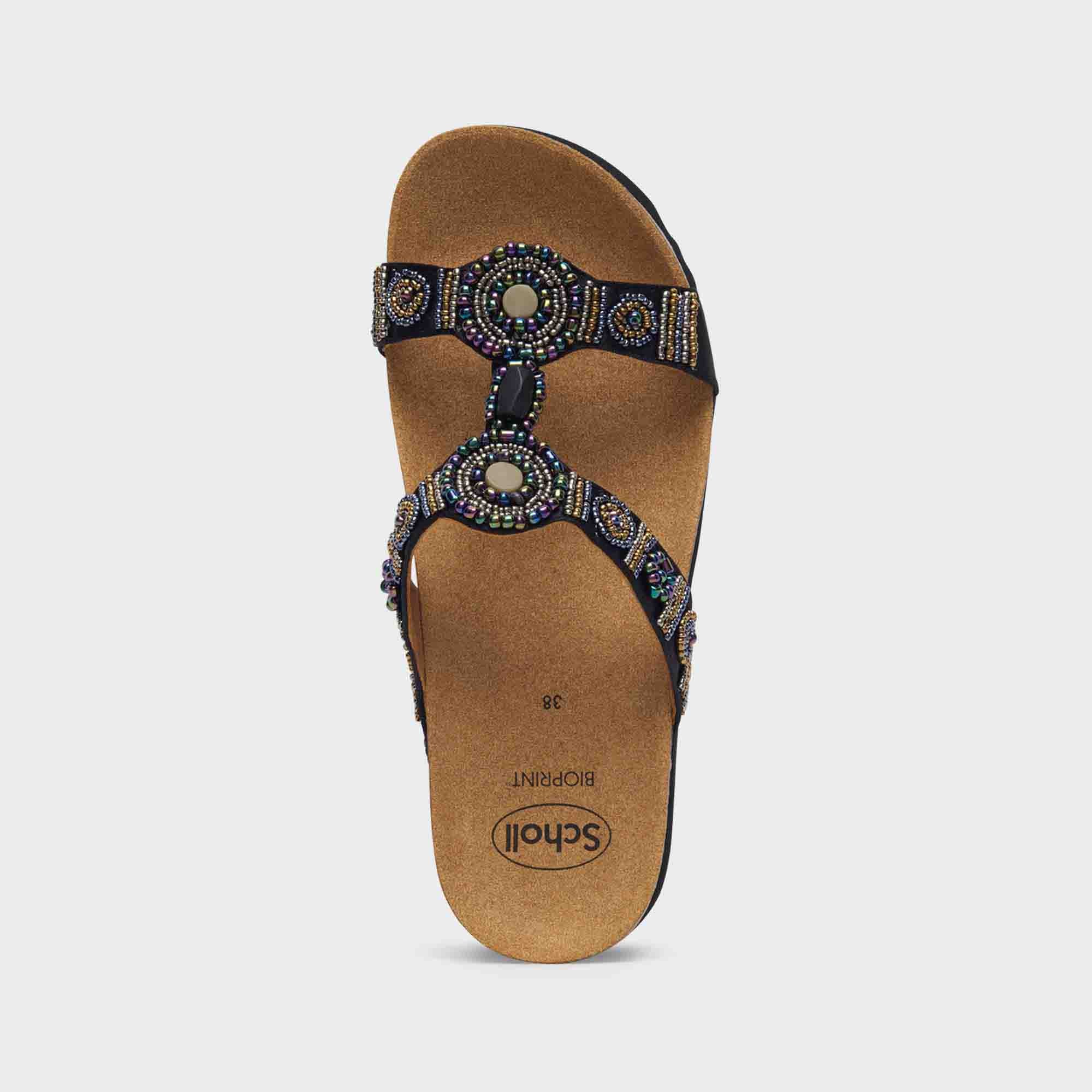 SCHOLL NEW BOGOTA WEDGE NERO
