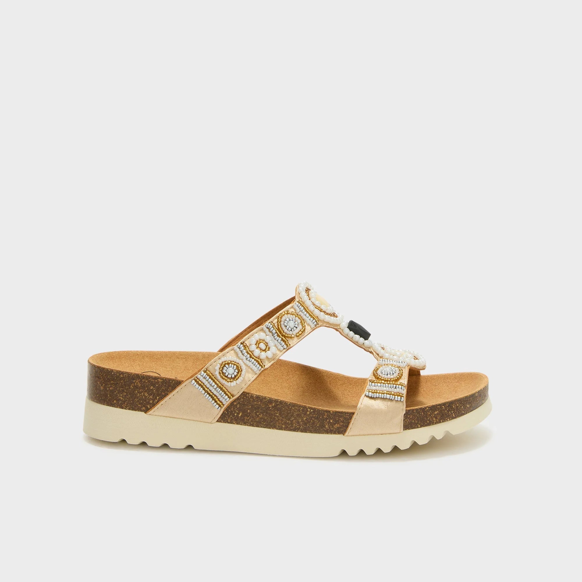 SCHOLL NEW BOGOTA WEDGE ORO CHIARO
