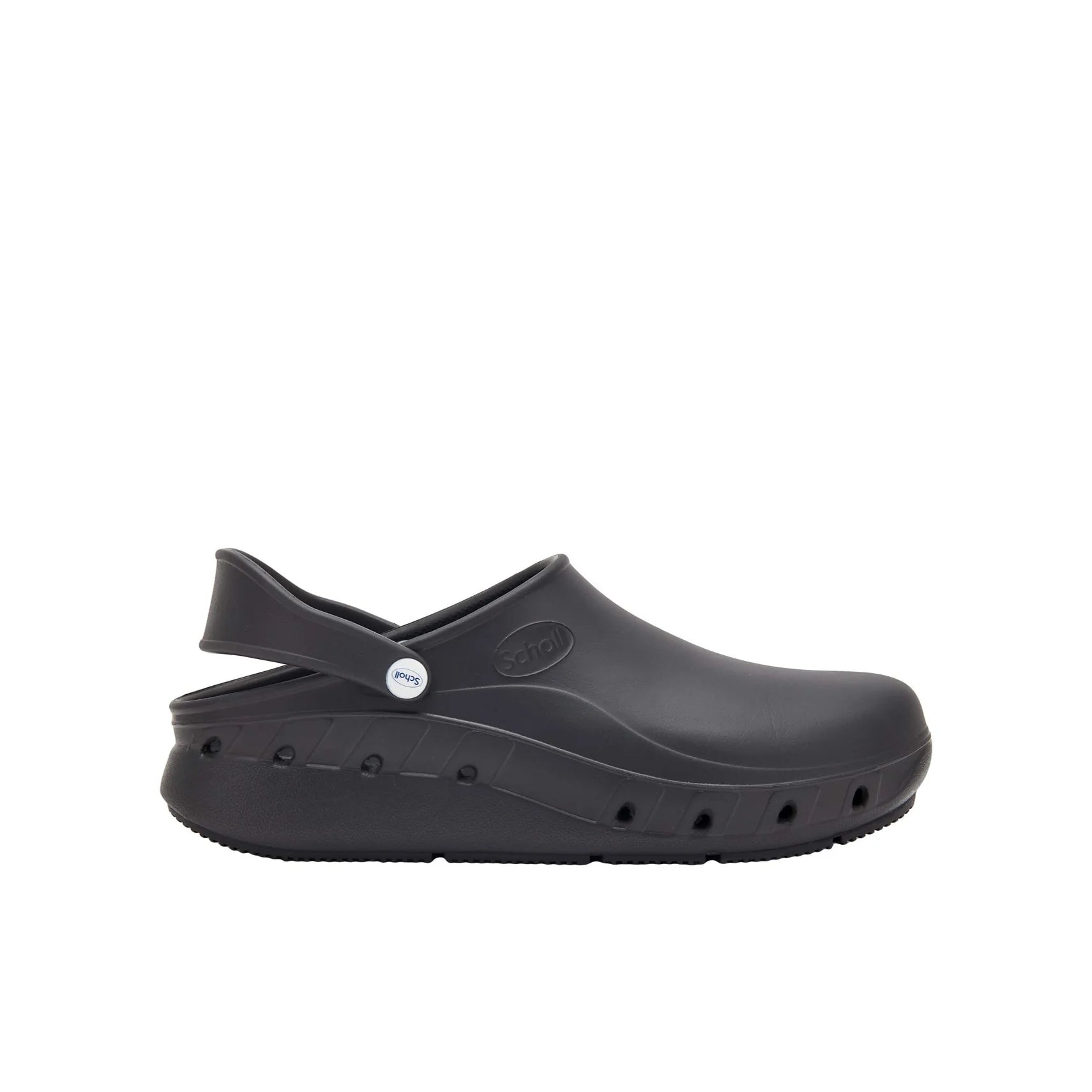 SCHOLL ZOCCOLI ULTRAGRIP CLOG BLACK NERO