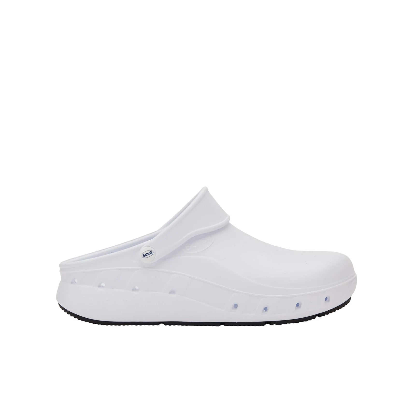 SCHOLL ZOCCOLI ULTRAGRIP CLOG WHITE BIANCO