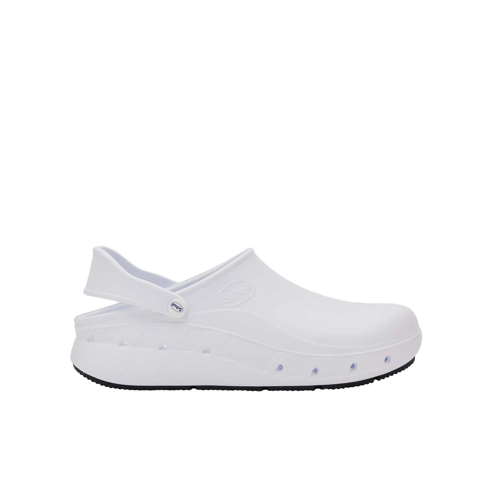 SCHOLL ZOCCOLI ULTRAGRIP CLOG WHITE BIANCO