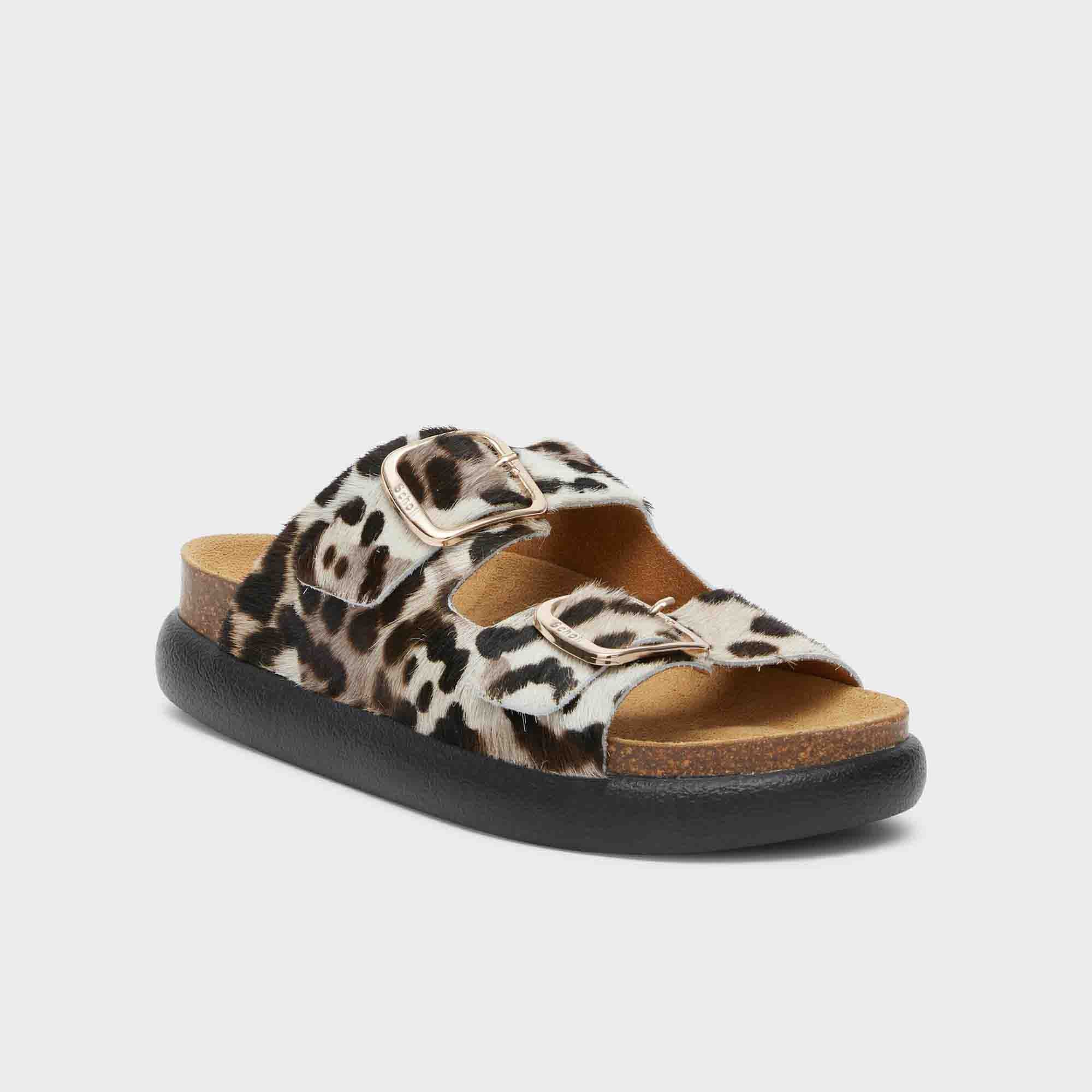SCHOLL SABOT NOELLE CHUNKY CAVALLINO