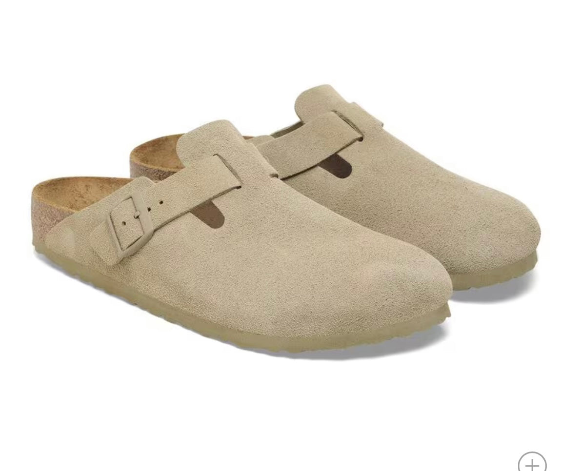 BIRKENSTOCK BOSTON FADED KAKI