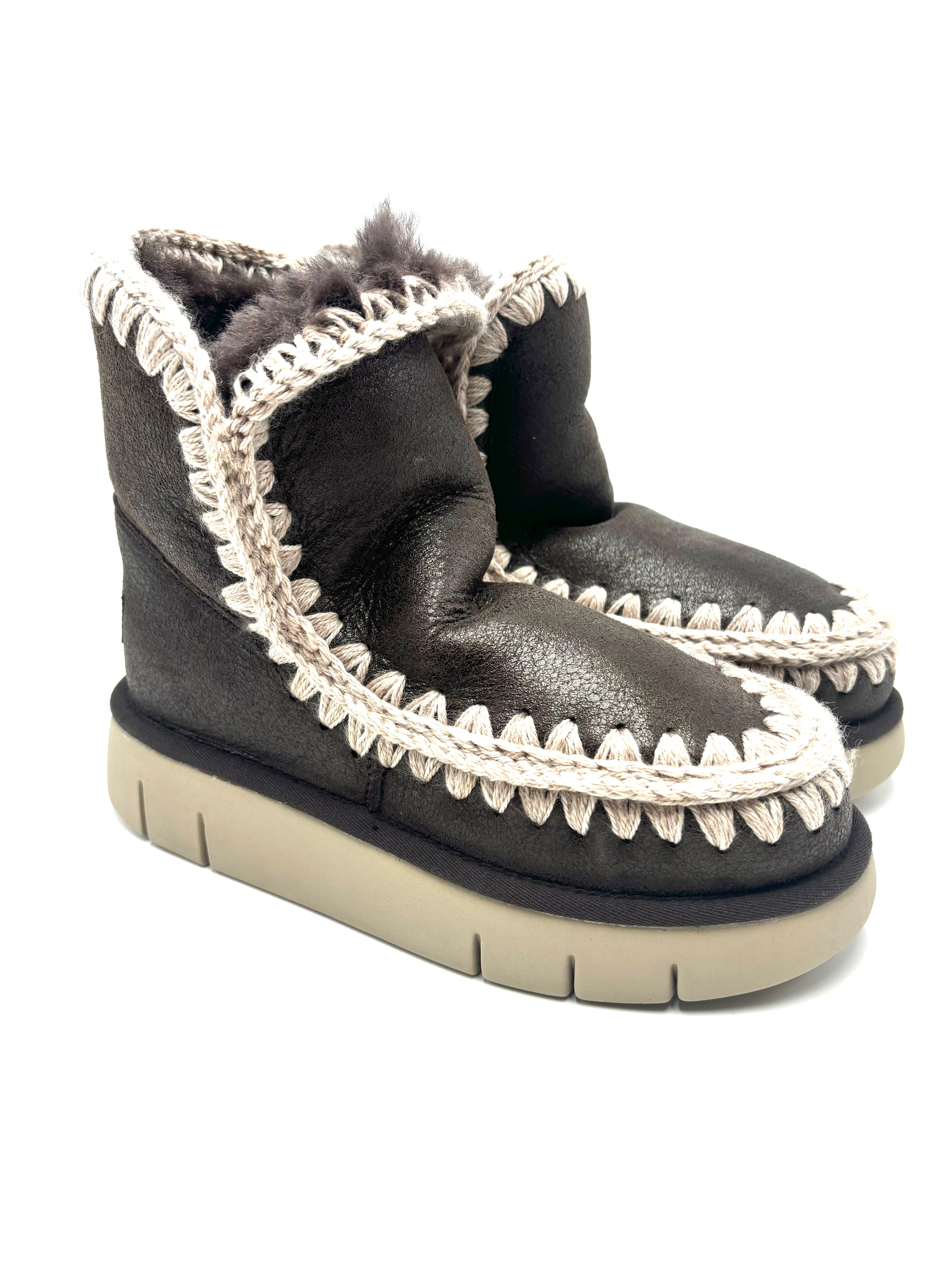 MOU ESKIMO 18 BOUNCE DUMOC PELLE MARRONE