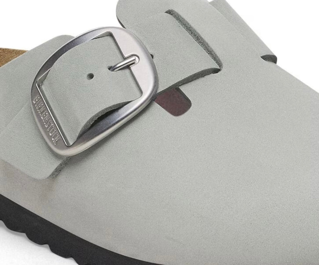 BIRKENSTOCK BOSTON BIG BUCKLE PURE SAGE