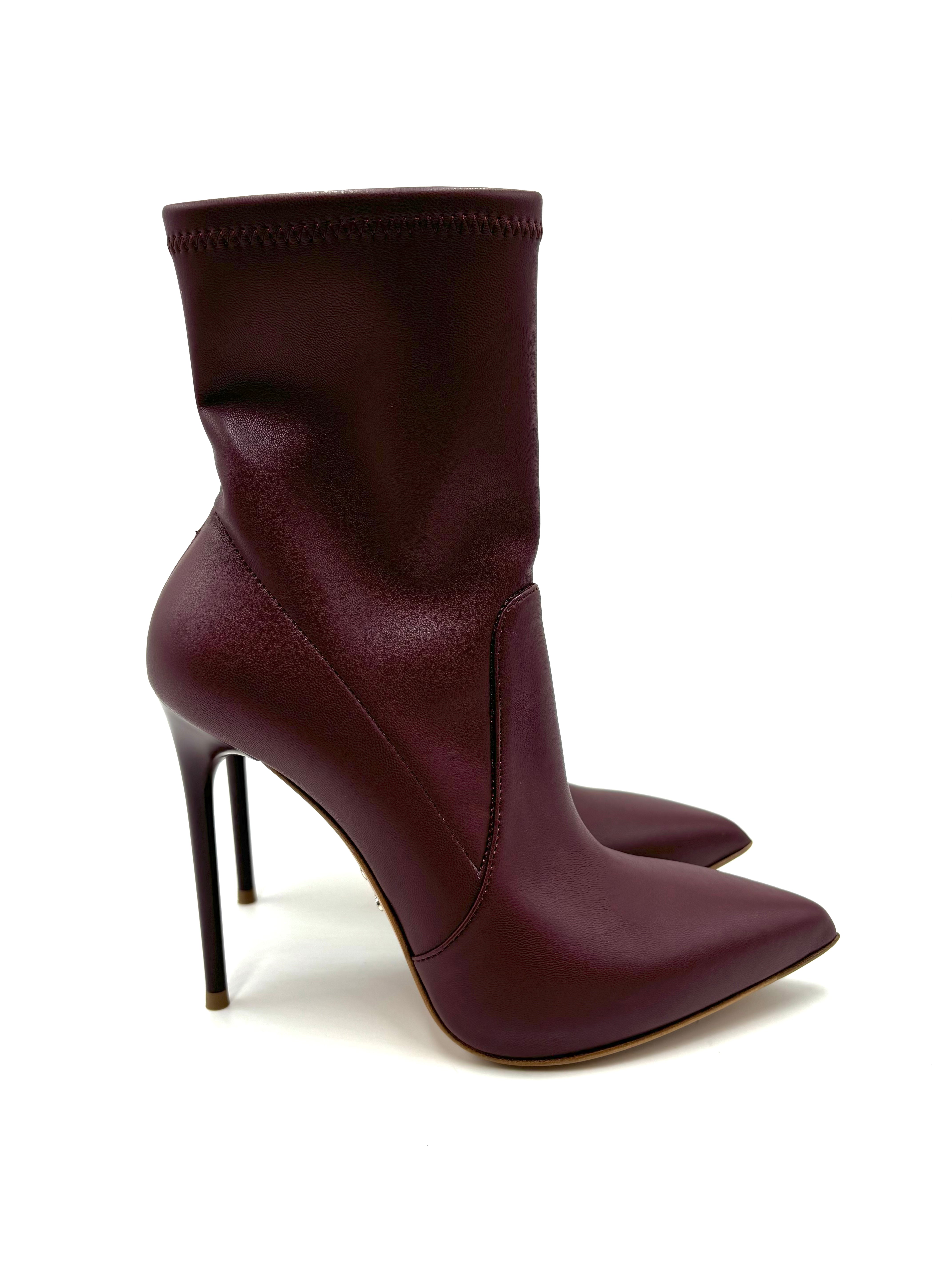 LEVANTESI STIVALETTO TACCO SPILLO QYLMA23 SUPREME BORDEAUX