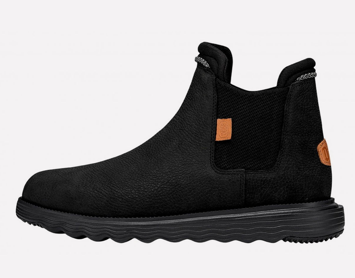 DUDE BRANSON BOOT M CRAFT LEATHER BLACK