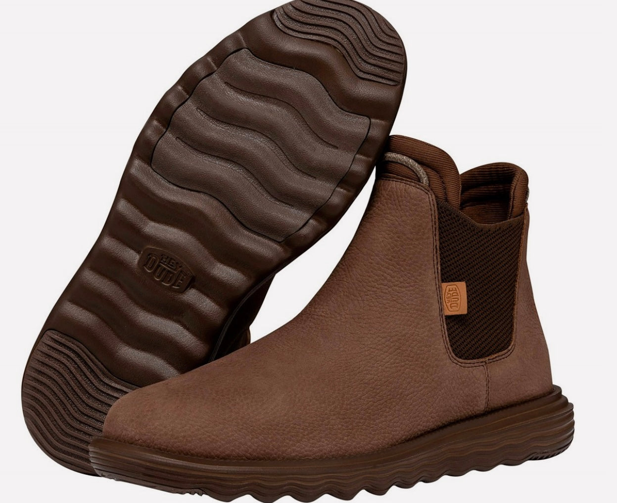 DUDE BRANSON BOOT M CRAFT LEATHER BROWN