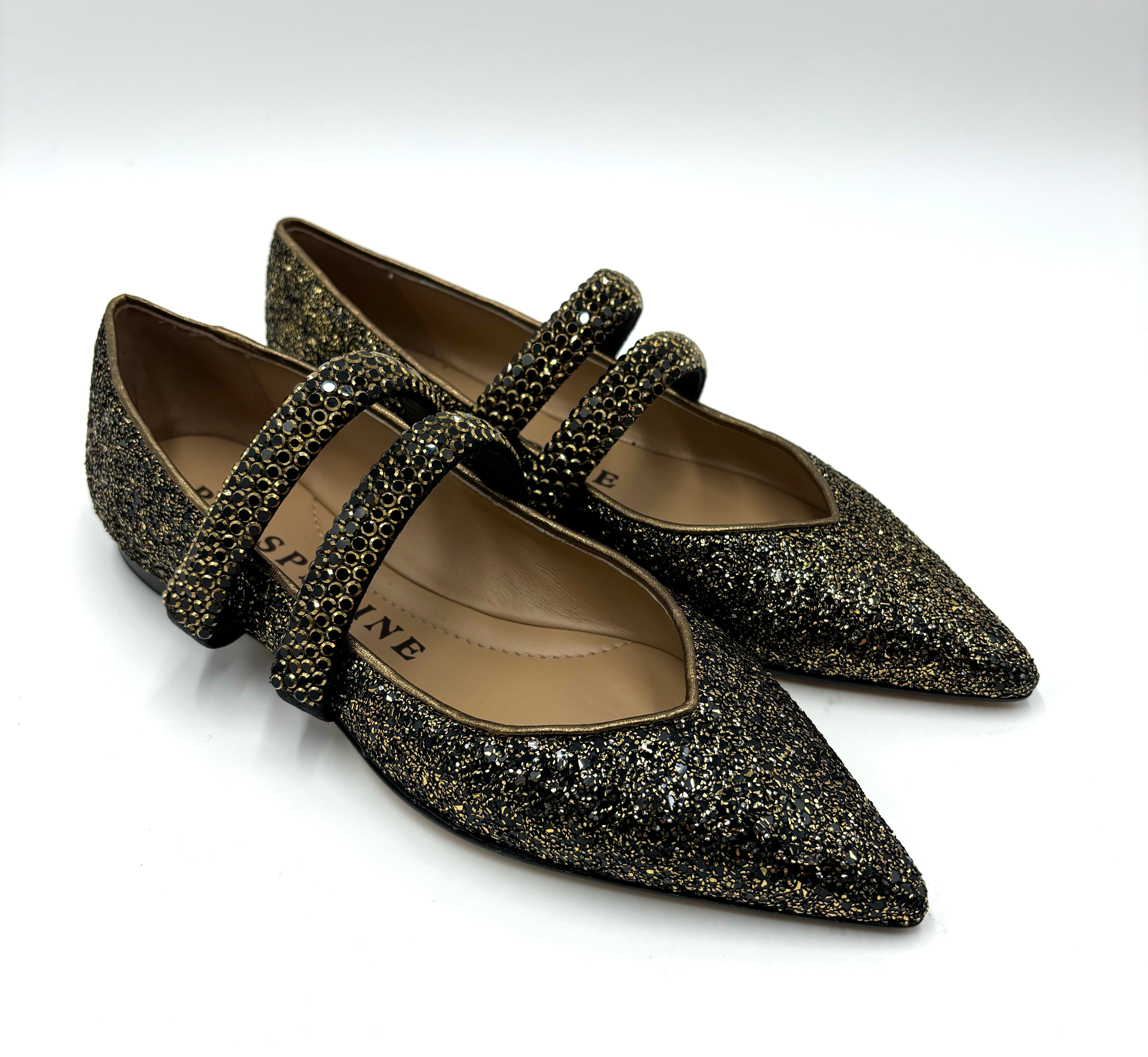 PROSPERINE BALLERINA 2540/GBR GLITTER BRONZO