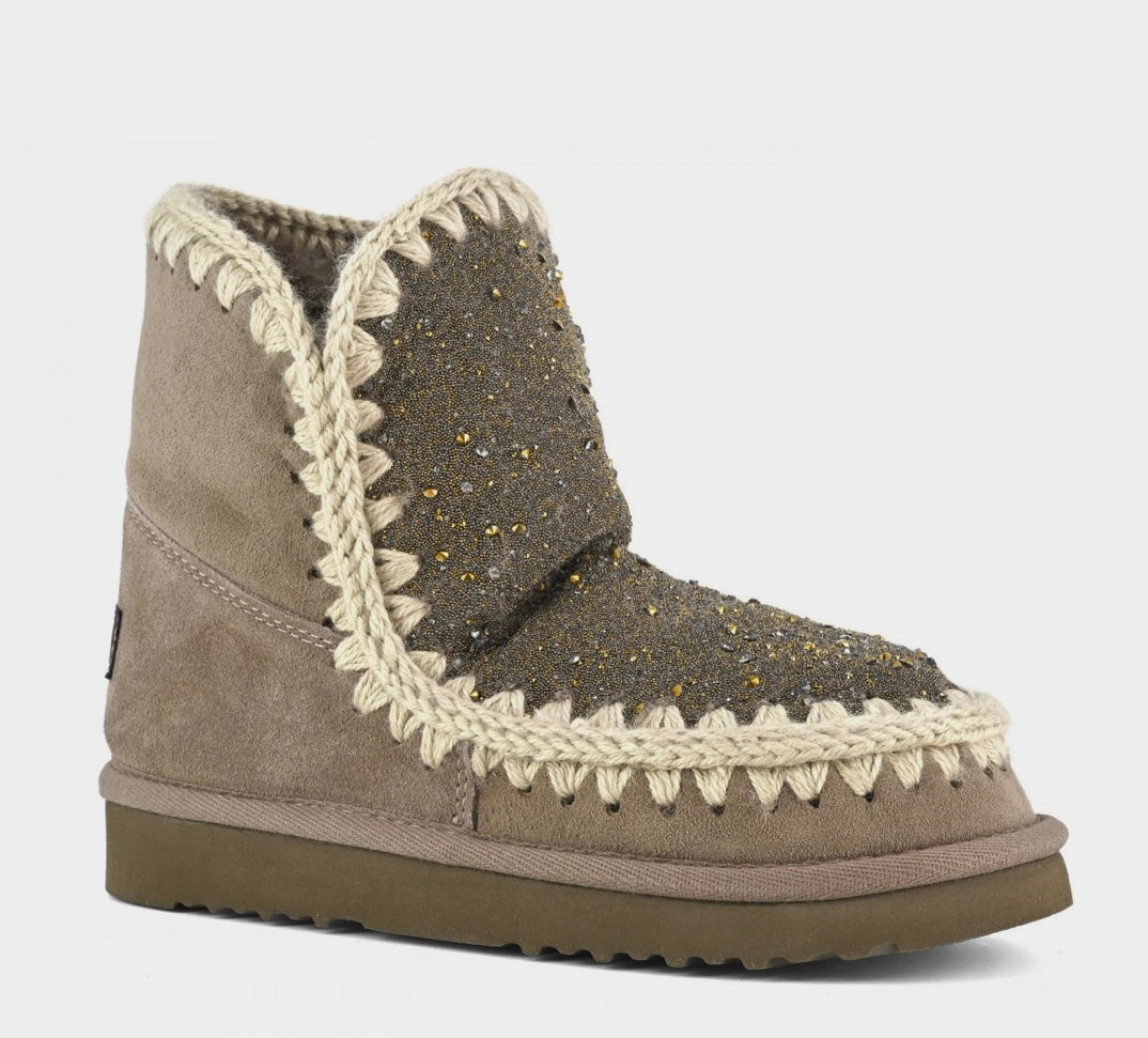 MOU ESKIMO 18 HOTFIX ELGREY MICRO PIETRE GLITTER GRIGIO CHIARO TORTORA