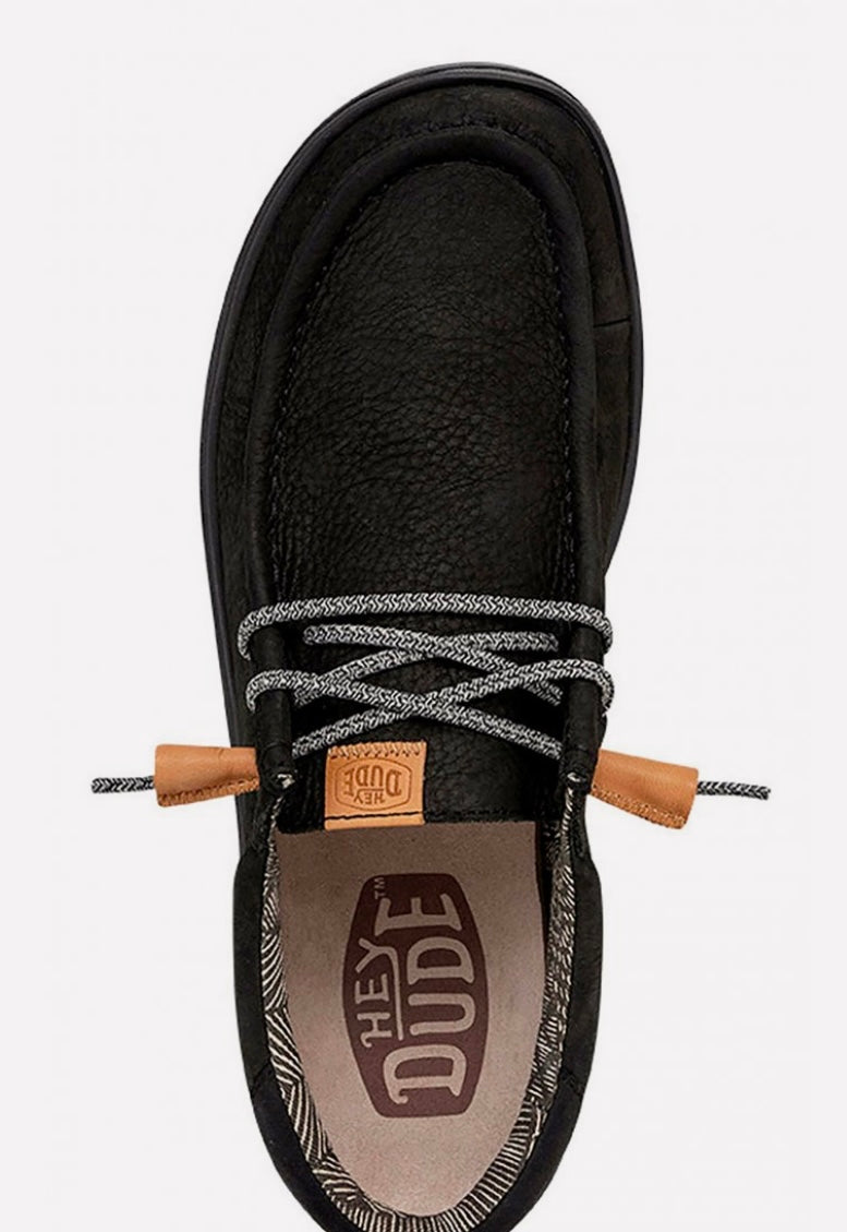 DUDE WALLY GRIP CRAFT LEATHER BLACK