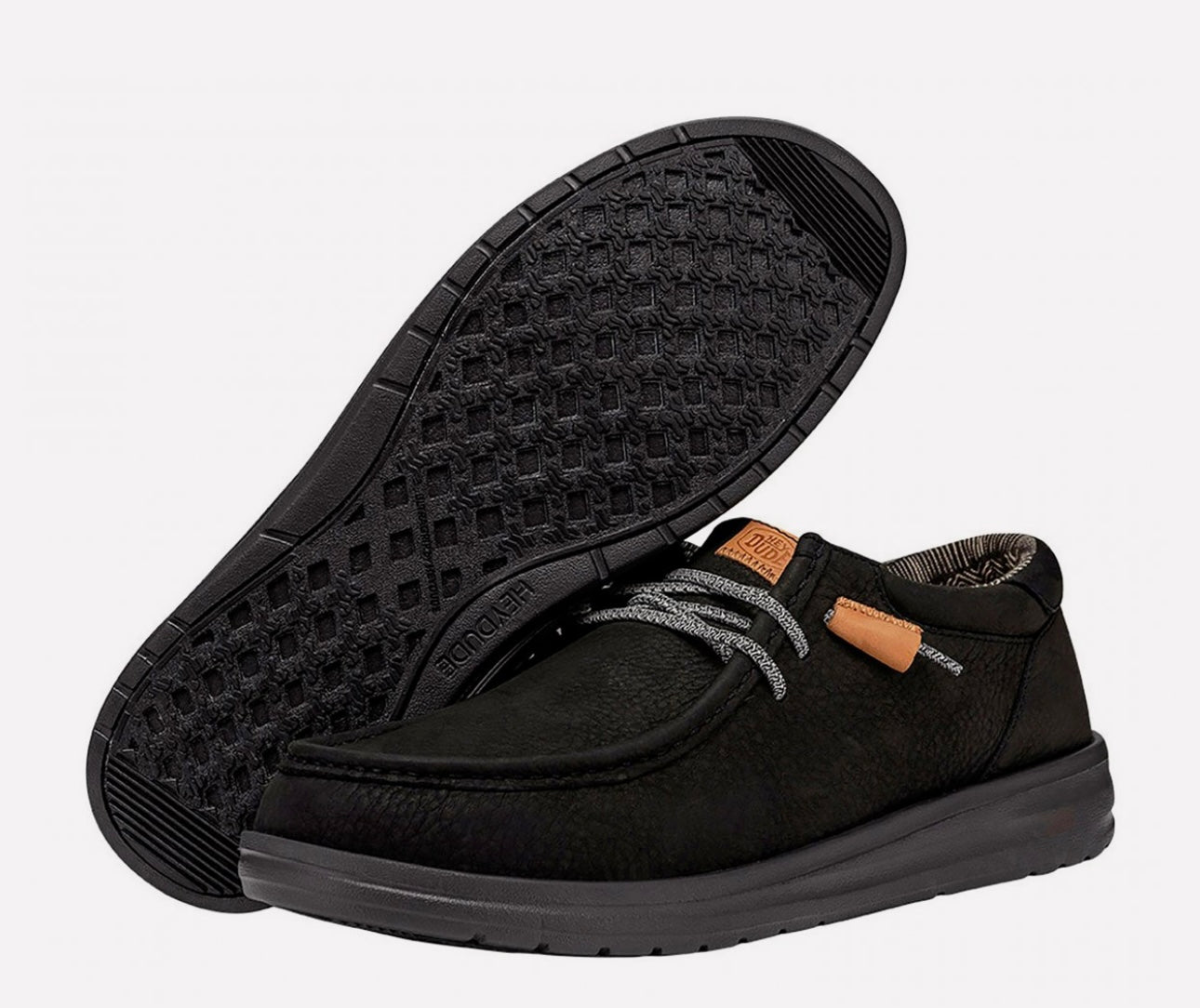 DUDE WALLY GRIP CRAFT LEATHER BLACK