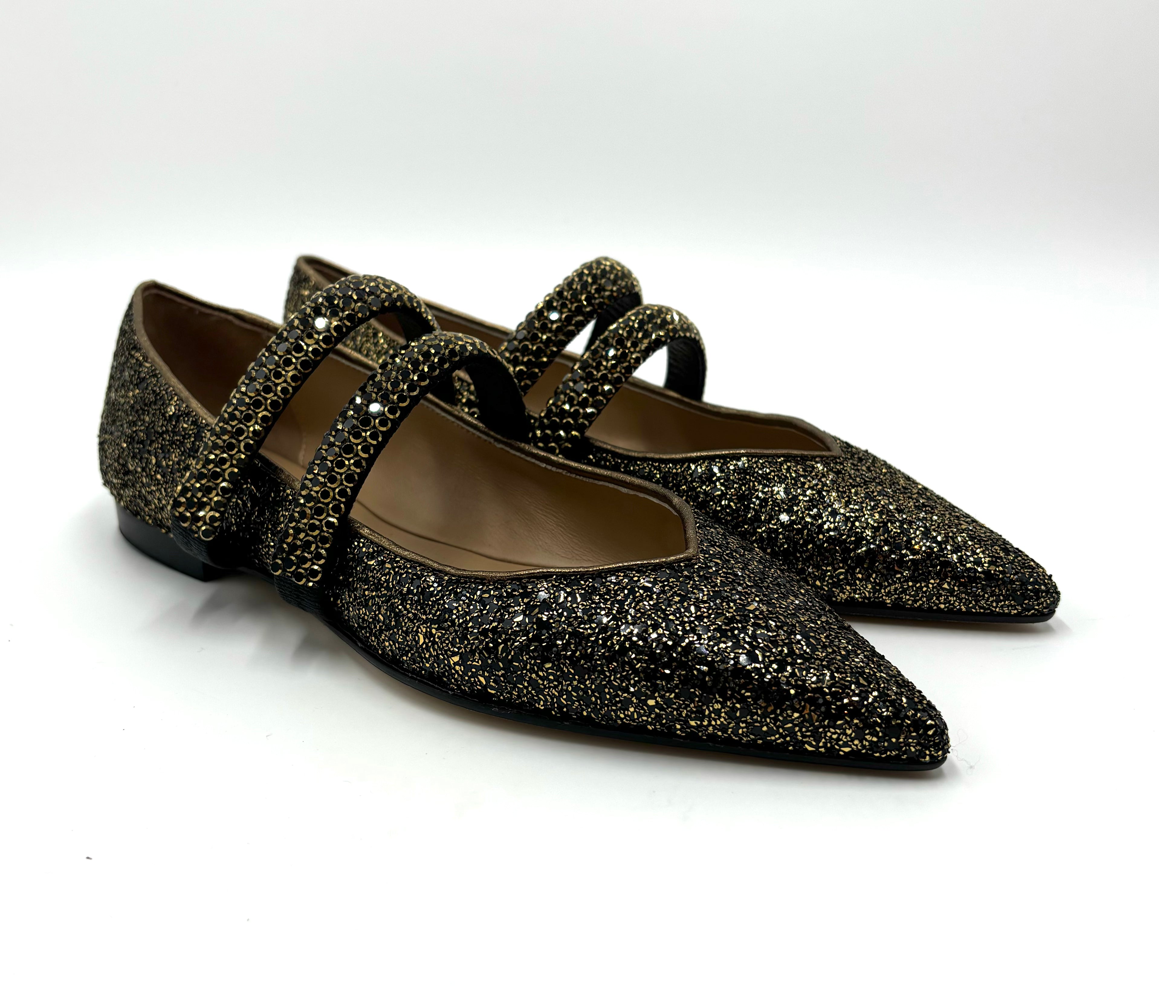 PROSPERINE BALLERINA 2540/GBR GLITTER BRONZO