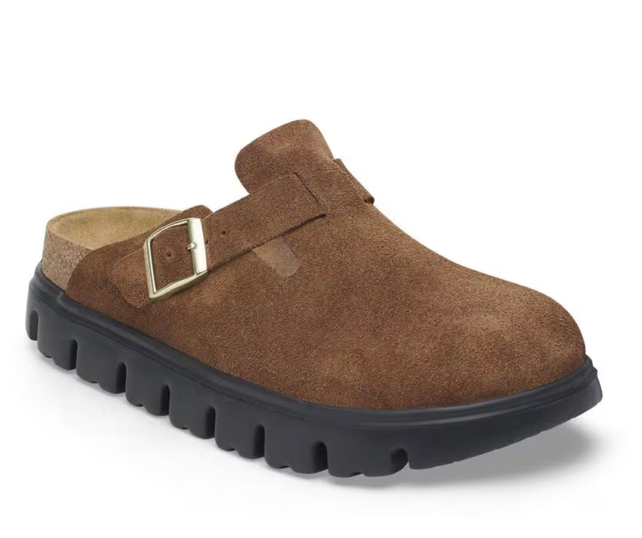 BIRKENSTOCK BOSTON PAP CHUNKY DARK TEA