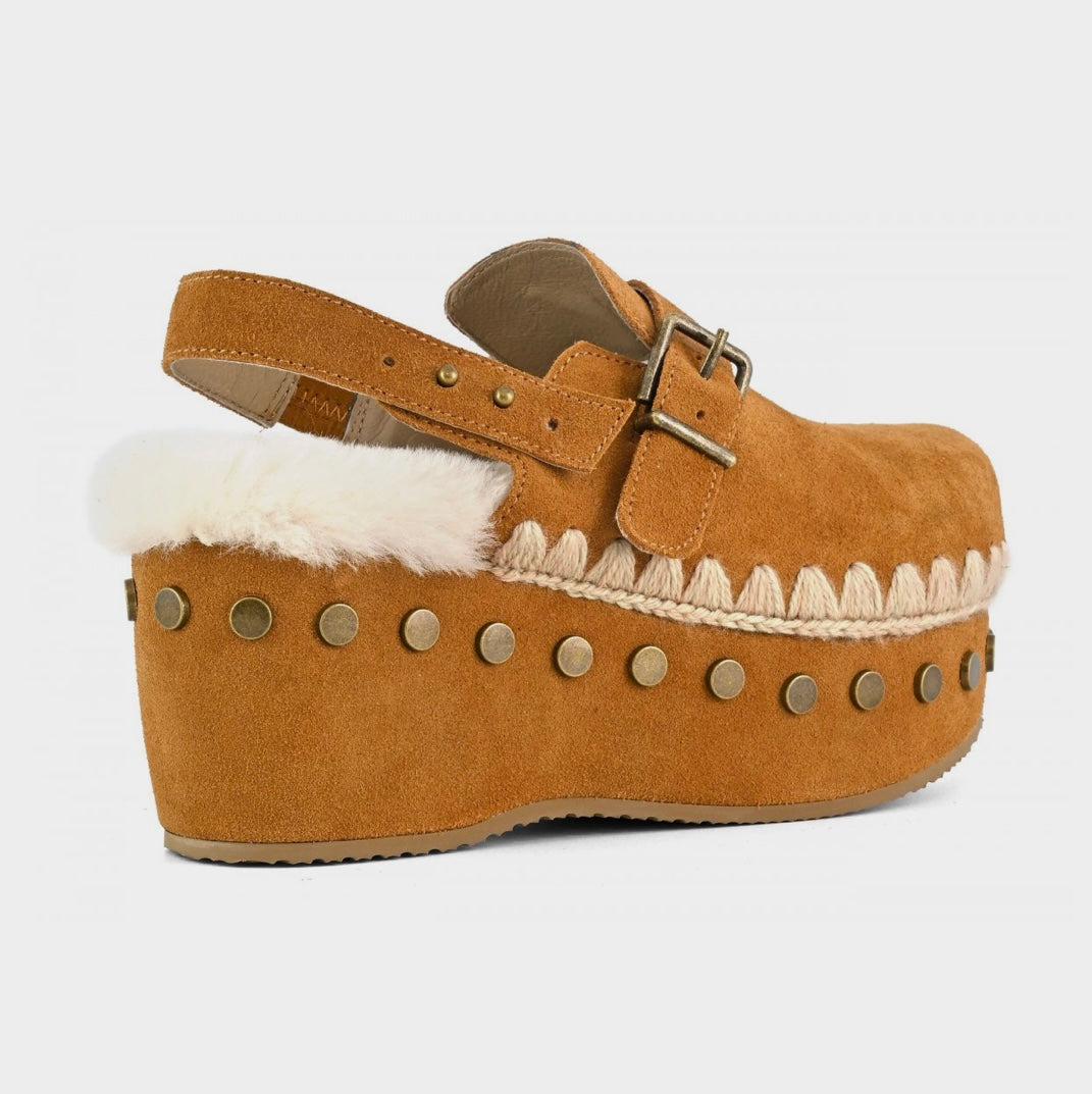 MOU CLOG BAG STRAP CARCF CHESTNUT