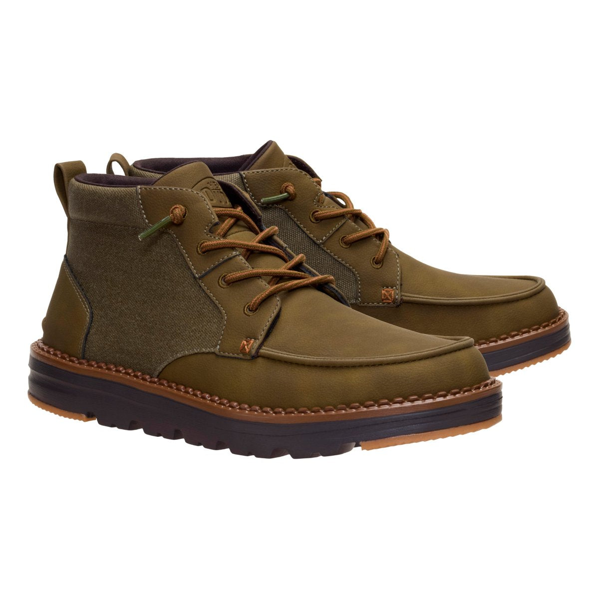 DUDE 45660 FLINT BOOT CLASSIC DARK OLIVE MULTI