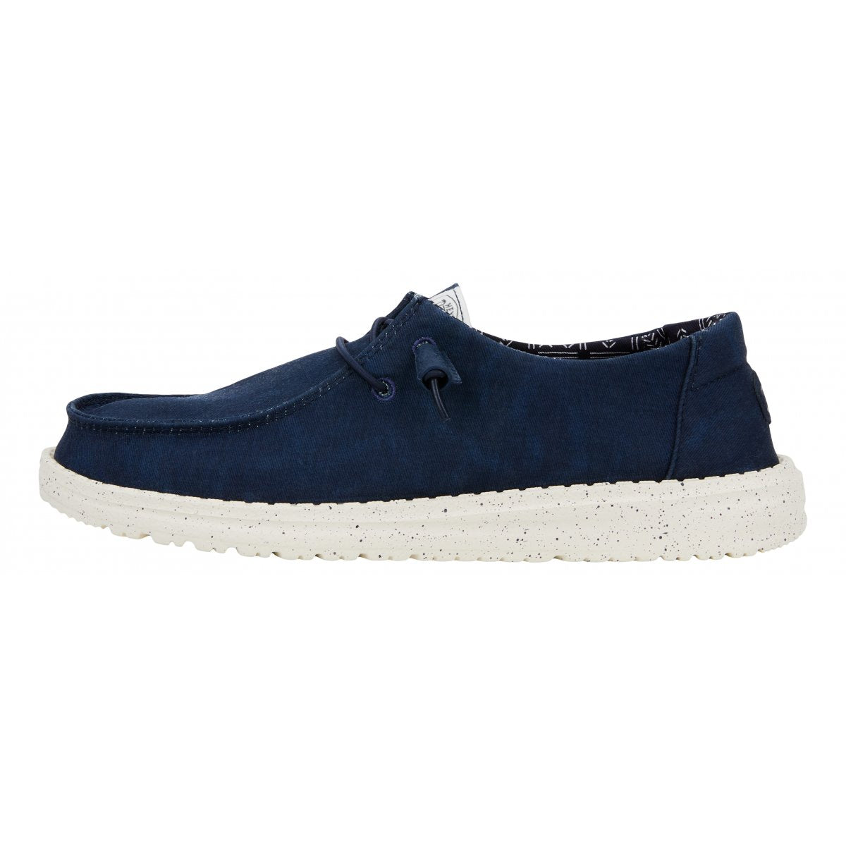 DUDE WENDY STRETCH CANVAS NAVY