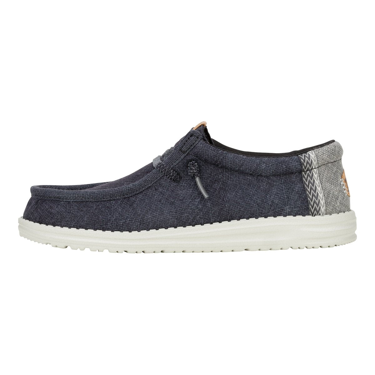 DUDE WALLY JUTE BLACK/GRANITE GREY