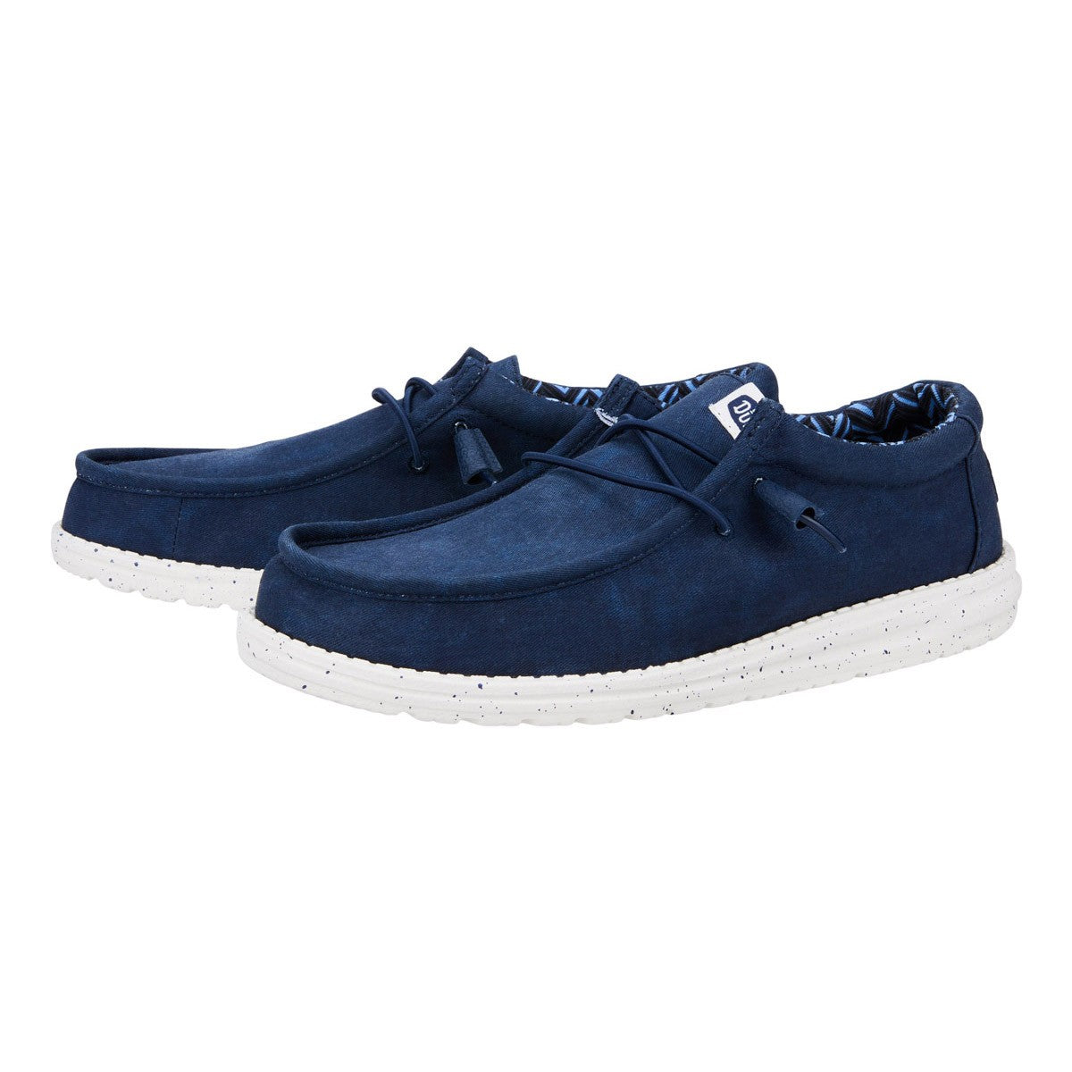 DUDE WALLY STRETCH CANVAS NAVY