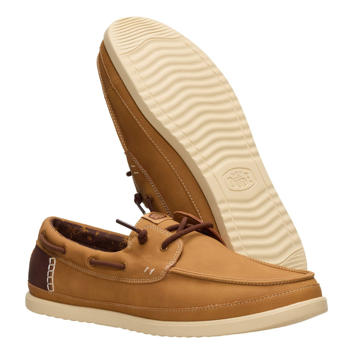 DUDE HARBOR LO CLASSIC BONE BROWN MULTI