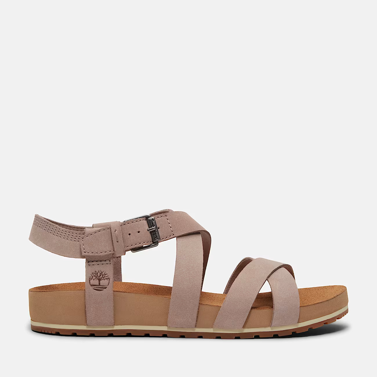 TIMBERLAND SANDALO MALIBU WAVES BACKSTRAP SANDAL LIGHT PURPLE NUBUCK
