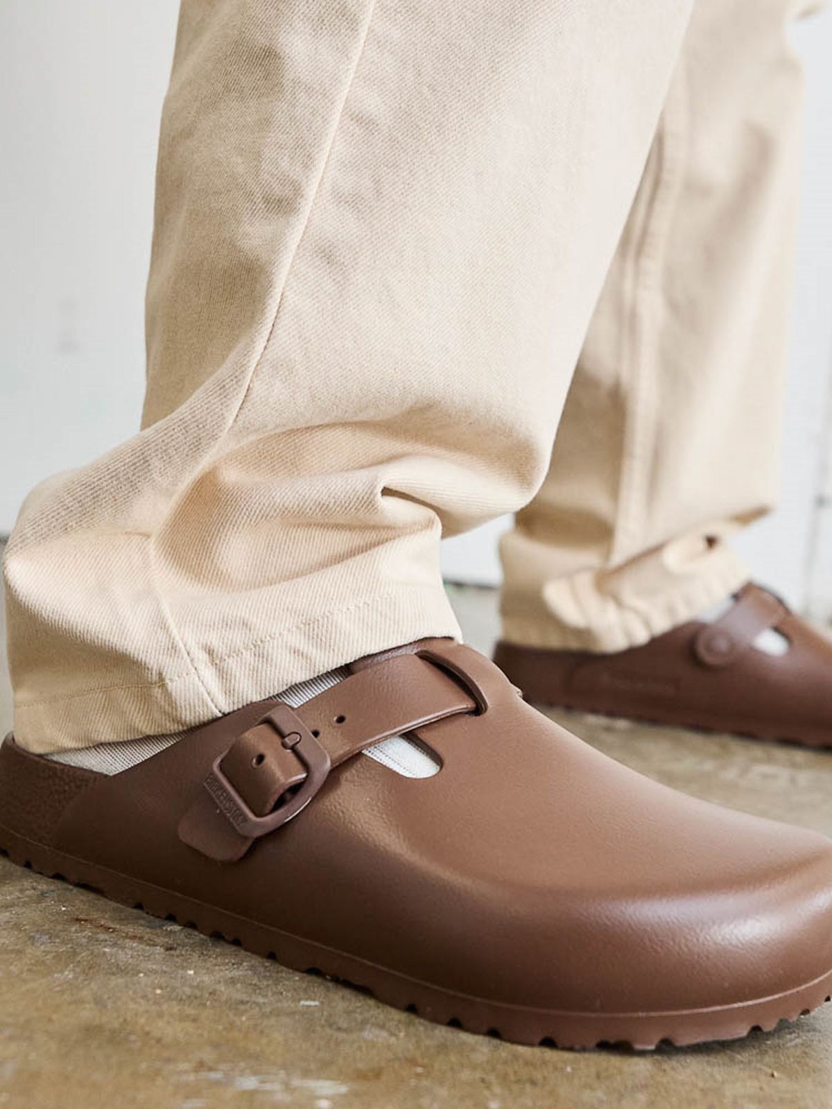 BIRKENSTOCK BOSTON EVA ROAST MARRONE CIOCCOLATO