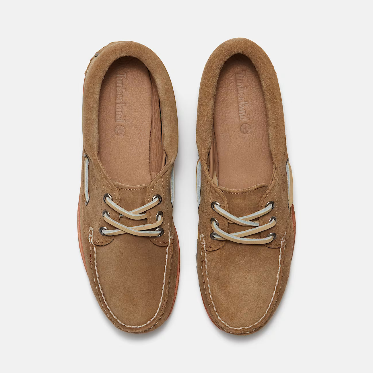TIMBERLAND VELA WOMEN AUTHENTIC BOAT SHOE MEDIUM BEIGE SUEDE