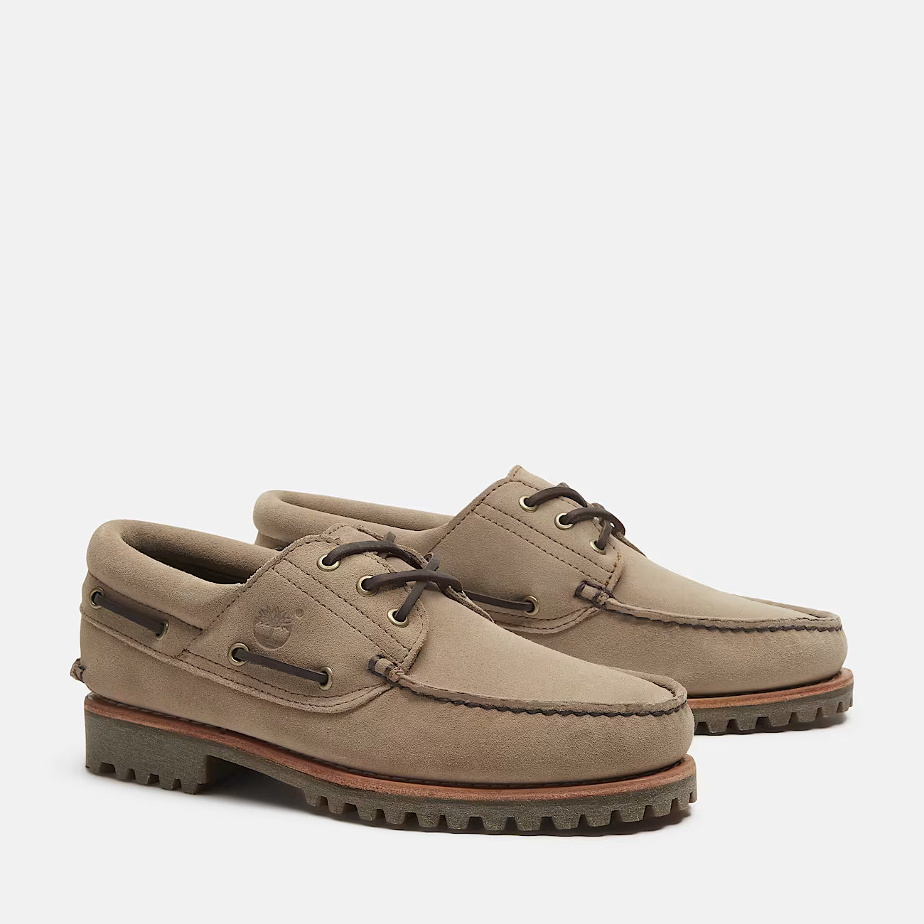 TIMBERLAND Scarpa da Barca Timberland® Authentic BOAT SHOE TAUPE SUEDE