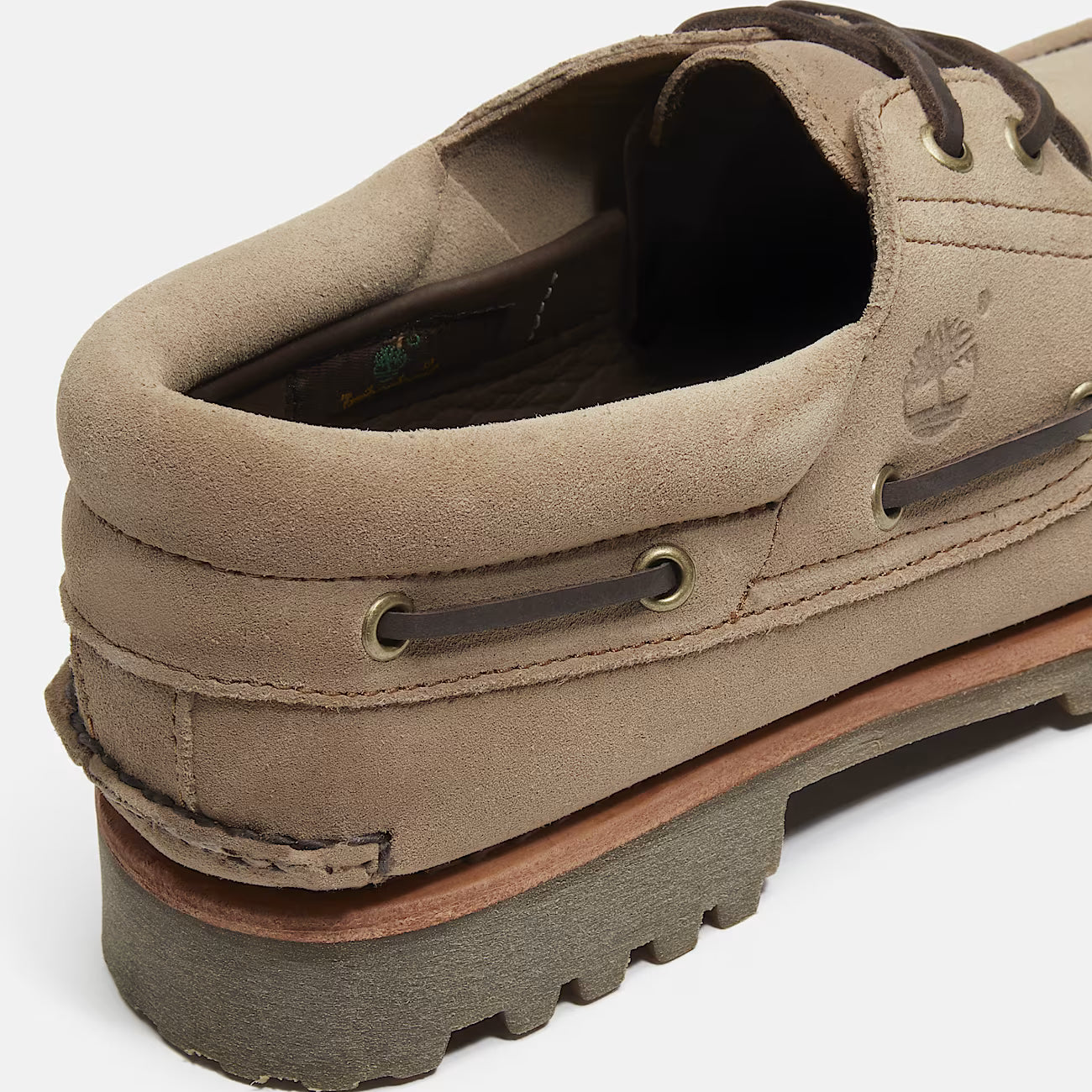 TIMBERLAND Scarpa da Barca Timberland® Authentic BOAT SHOE TAUPE SUEDE