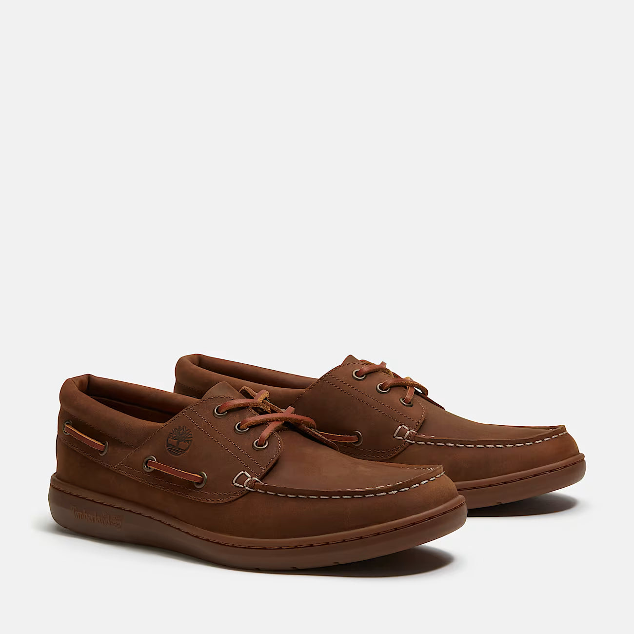 TIMBERLAND VELA PORTOFINO PIER BOAT SHOE TAUPE FULL GRAIN