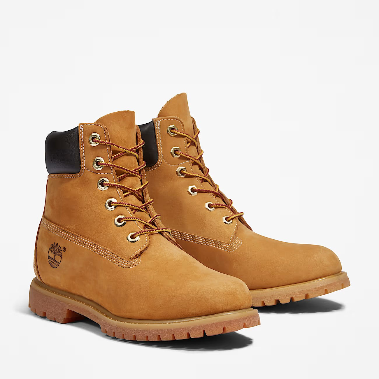 TIMBERLAND PREMIUM 6 INCH LACE UP WATERPROOF BOOT WHEAT GIALLO