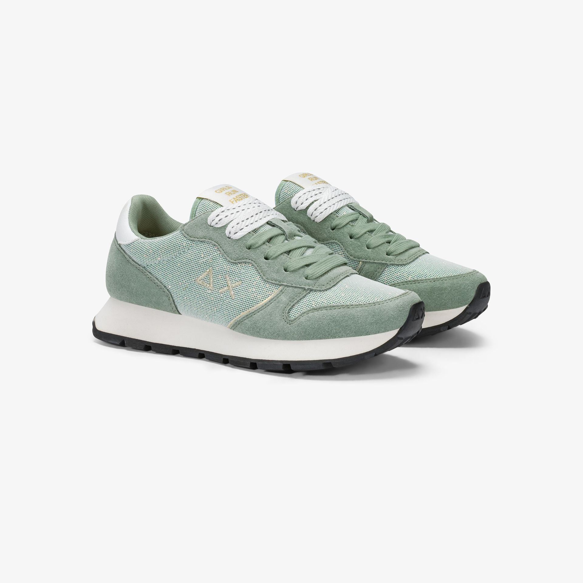 SUN 68 Z36203 ALLY GLITTER TEXTILE 84 VERDE SALVIA